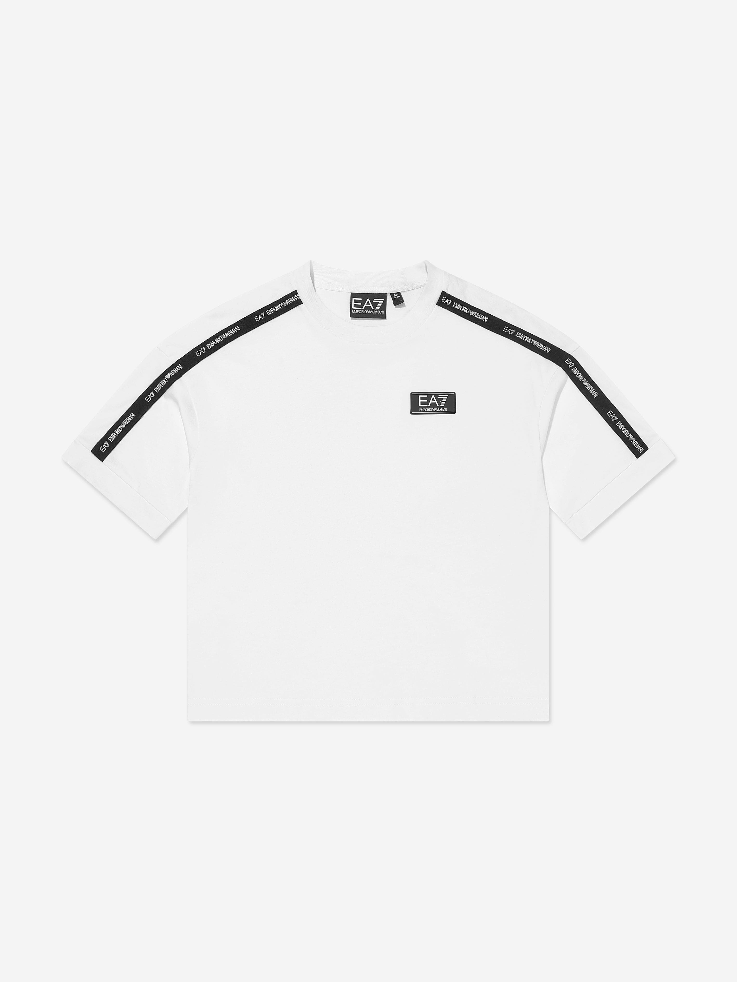 Boys Logo T-Shirt in White