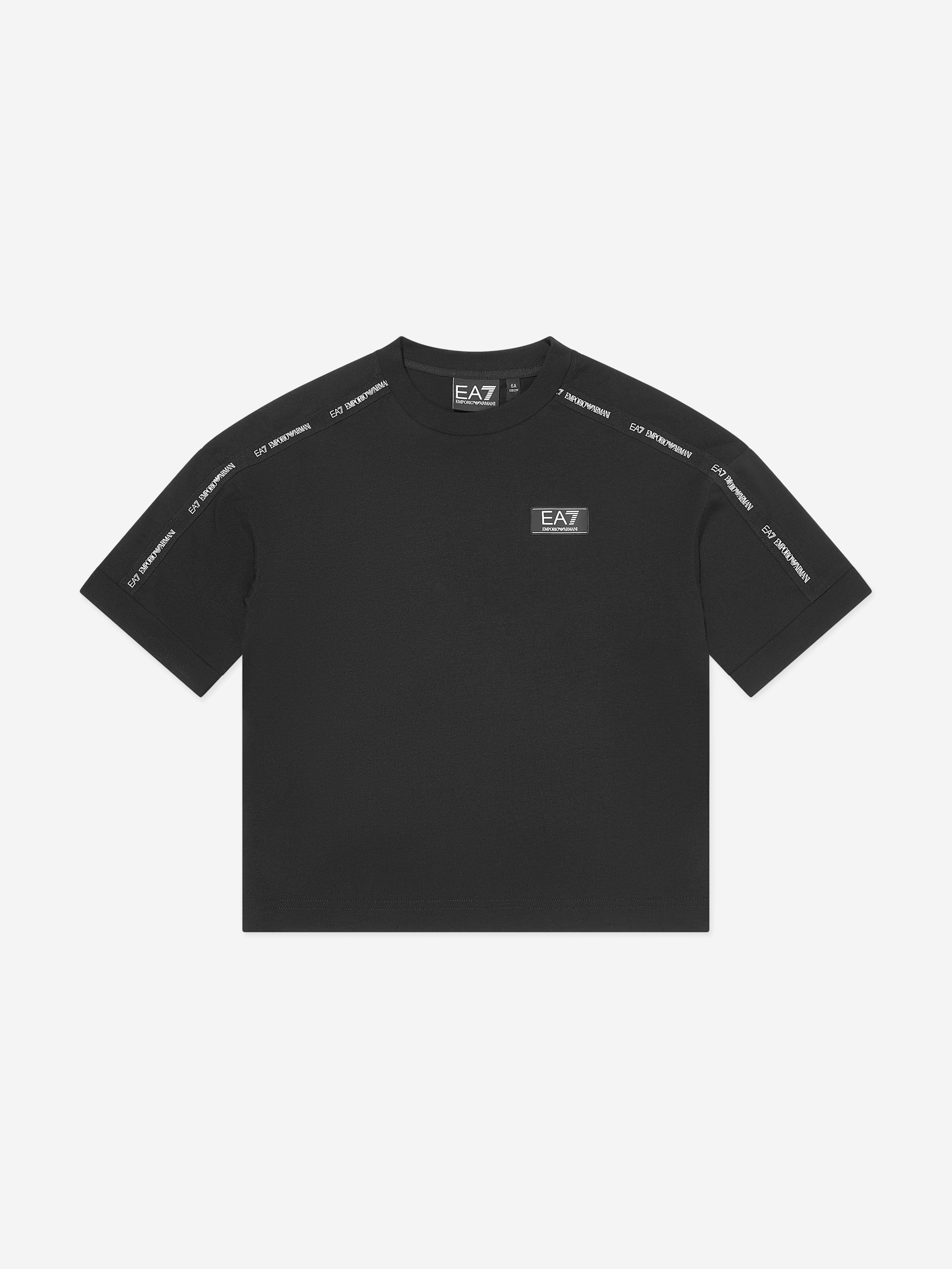 Boys Logo T-Shirt in Black