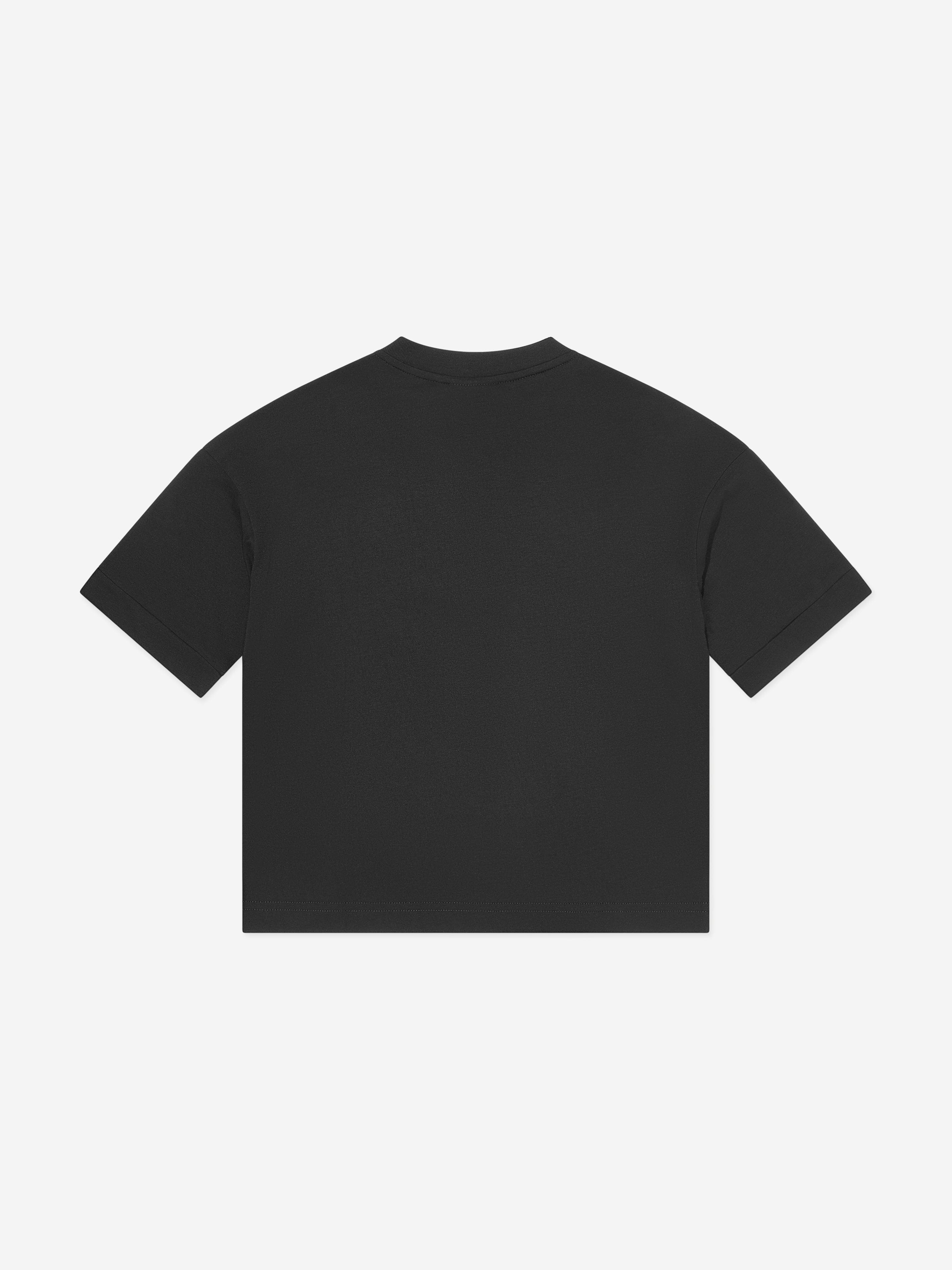 Boys Logo T-Shirt in Black