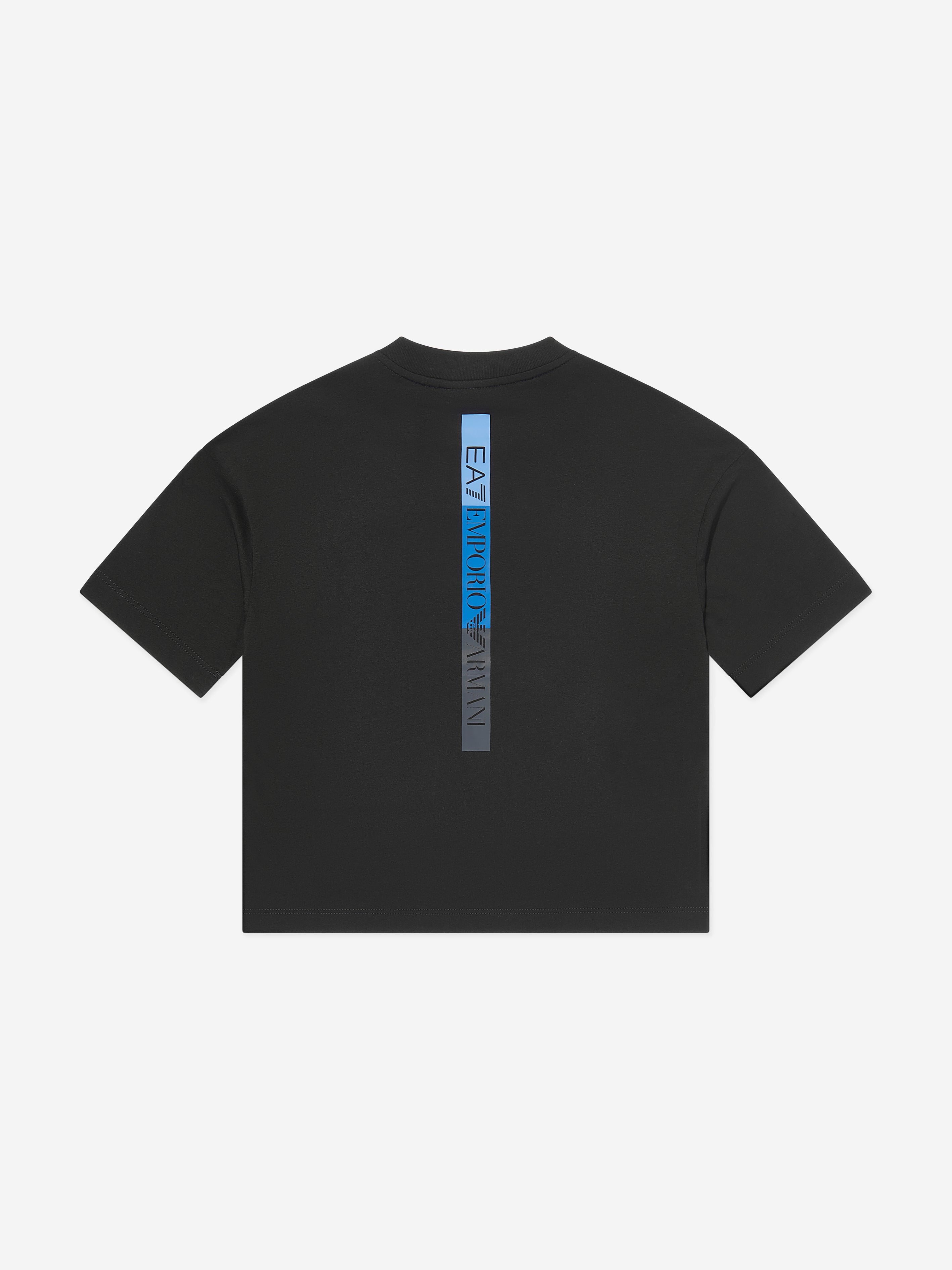 Boys Logo T-Shirt in Black