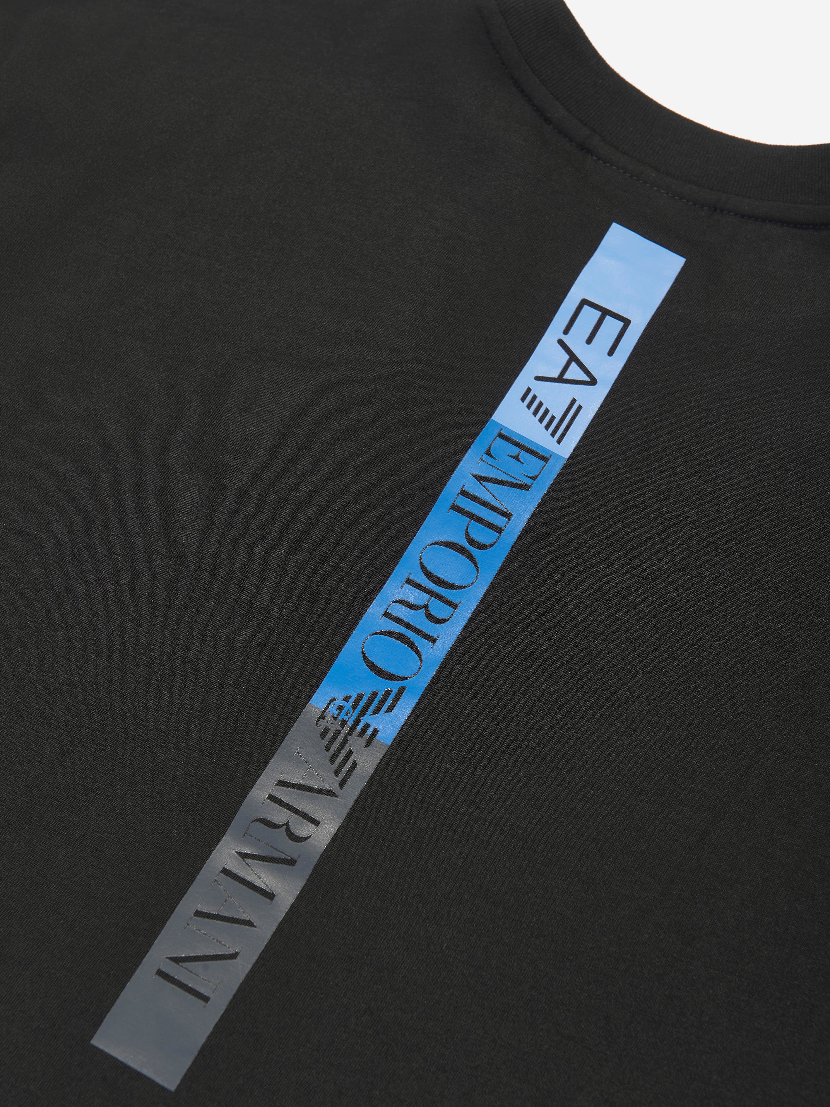 Boys Logo T-Shirt in Black