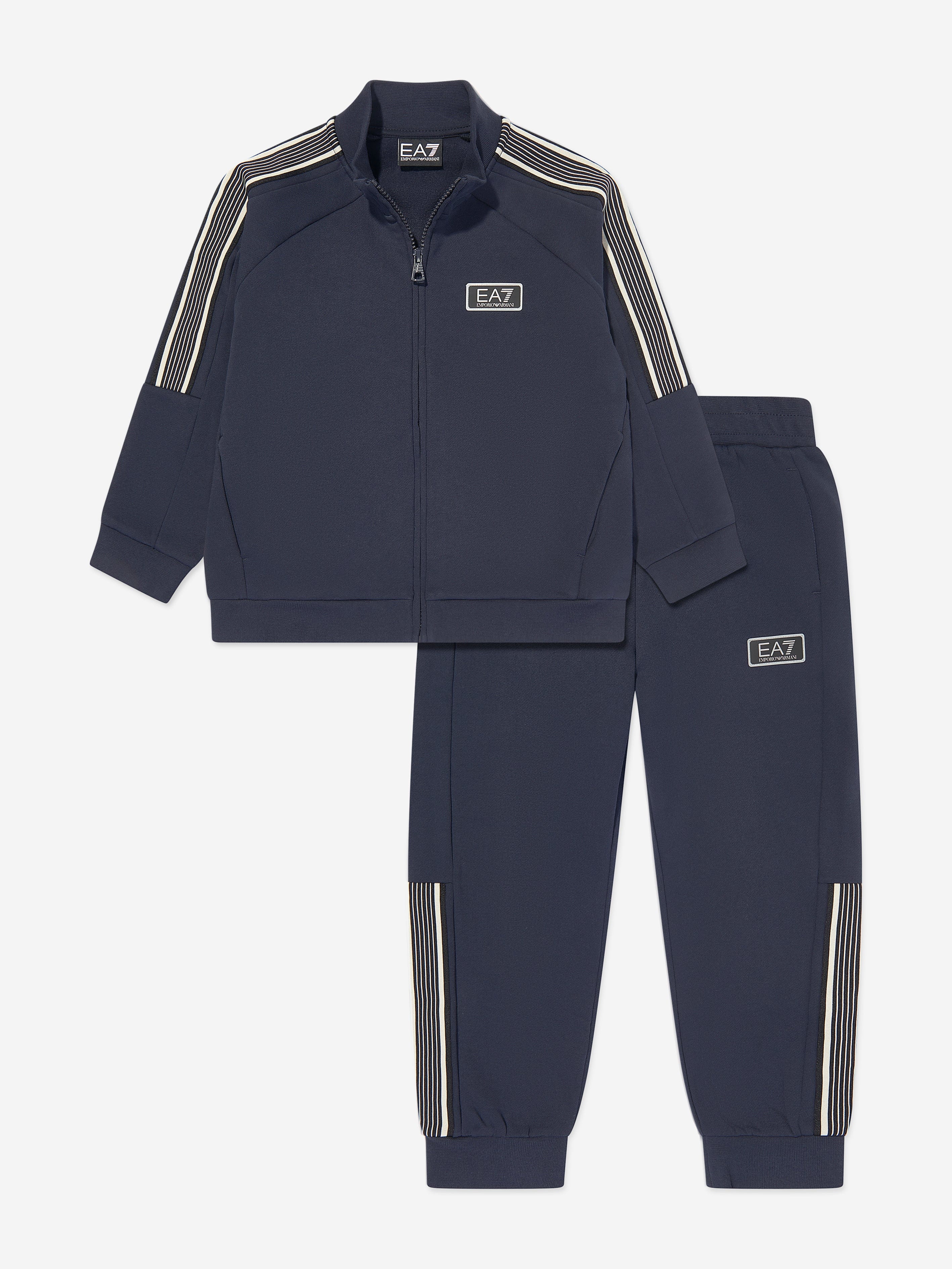 Boys Logo Tracksuit in Navy