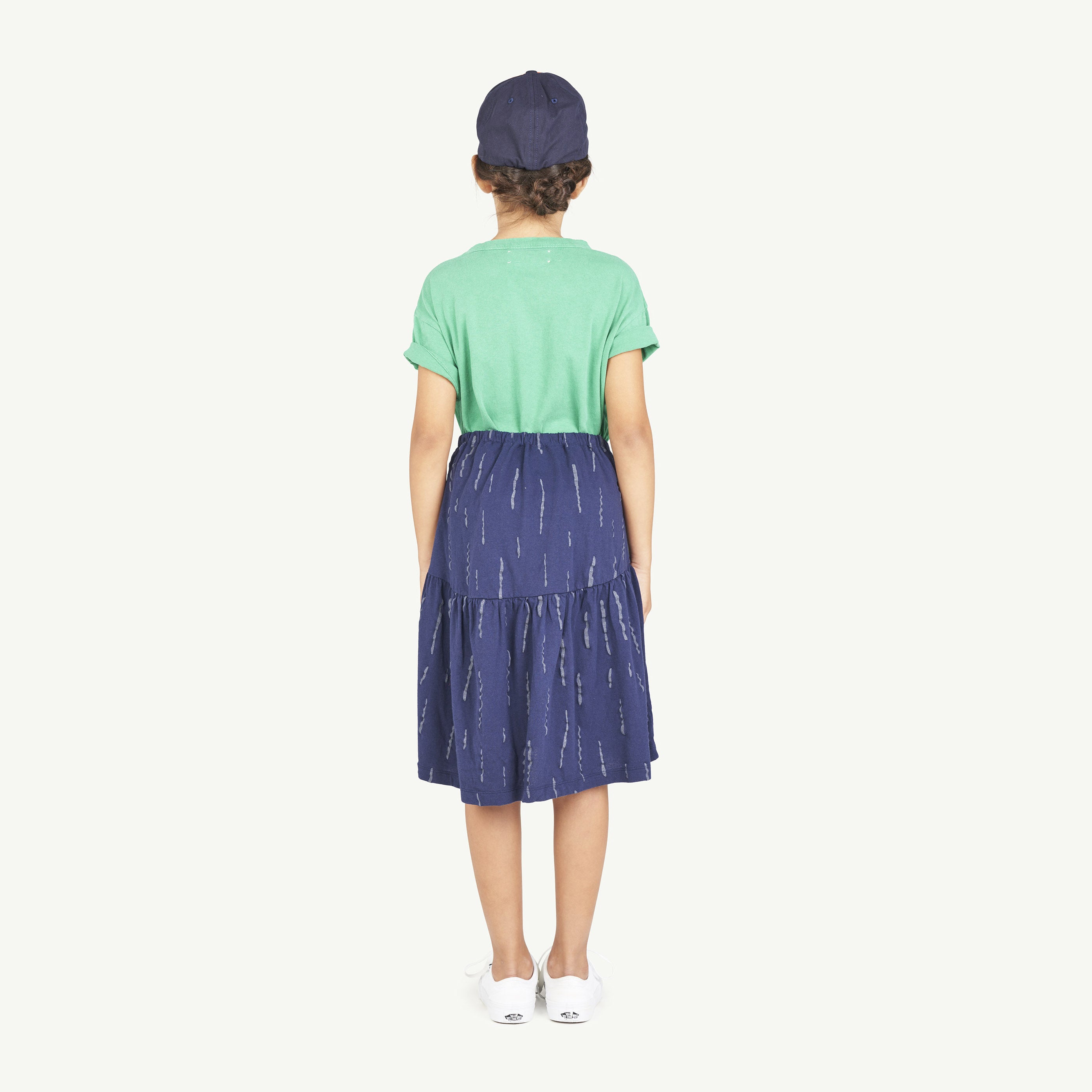 Boys & Girls Green Logo Cotton T-Shirt