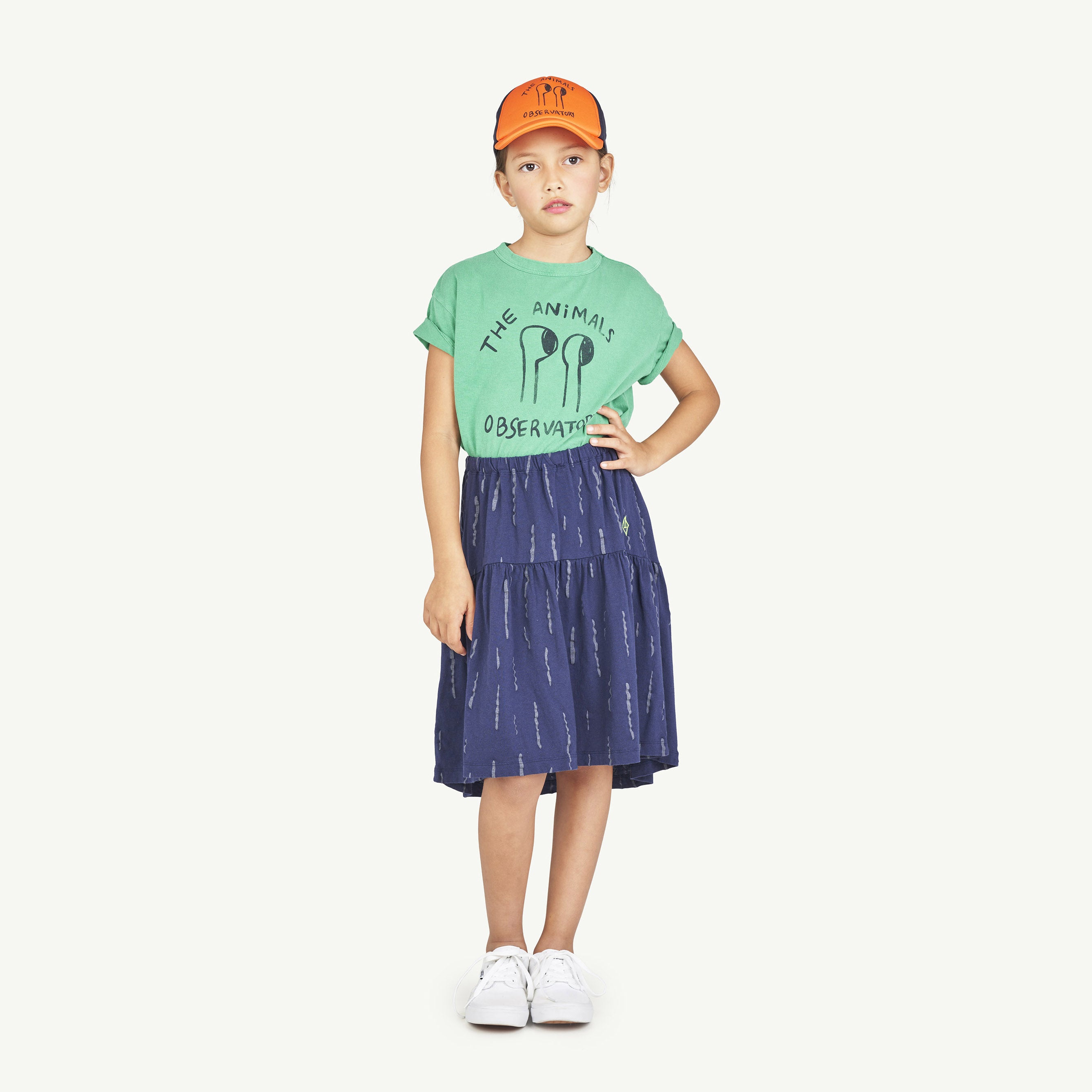 Boys & Girls Orange Logo Cap