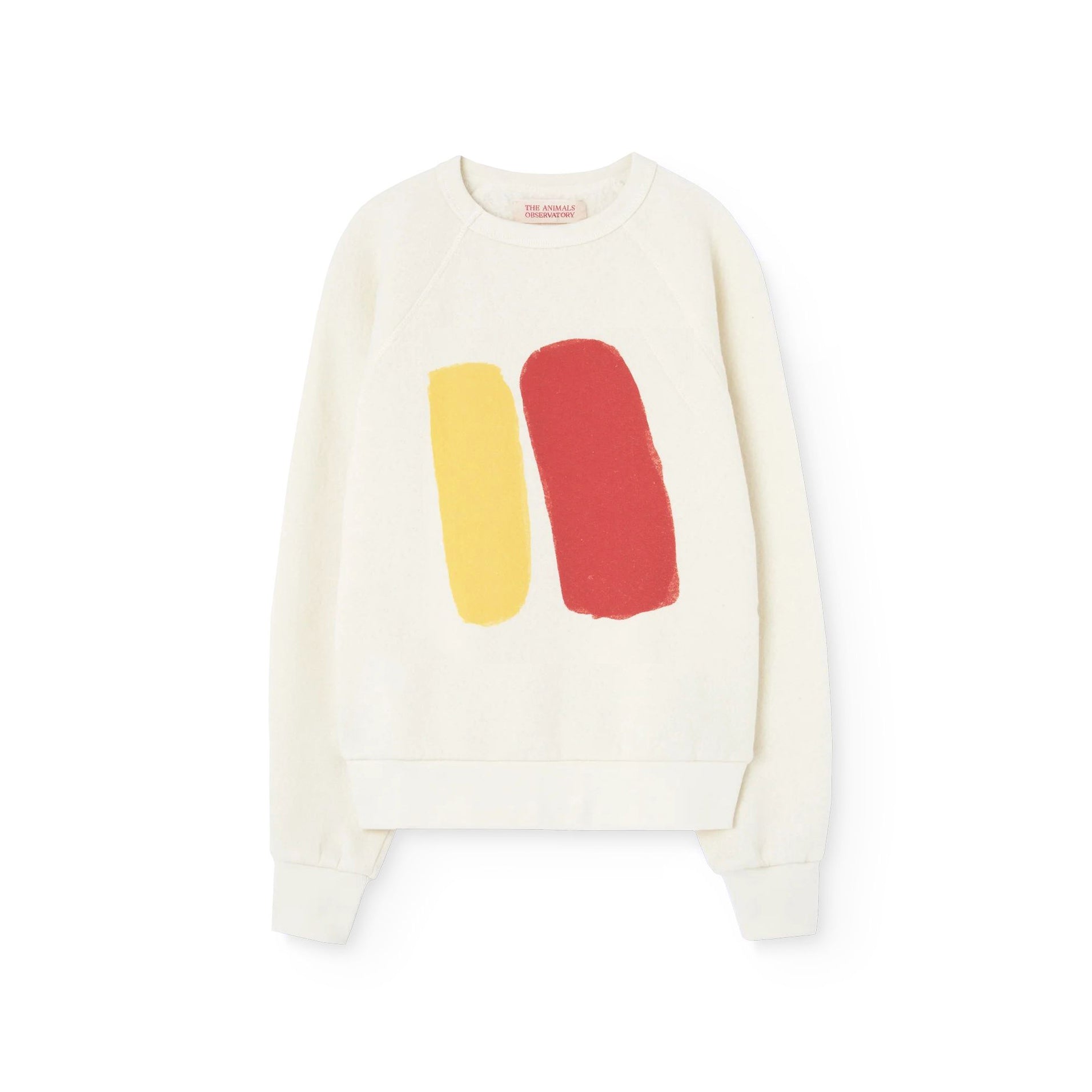 Boys & Girls White Cotton Sweatshirt