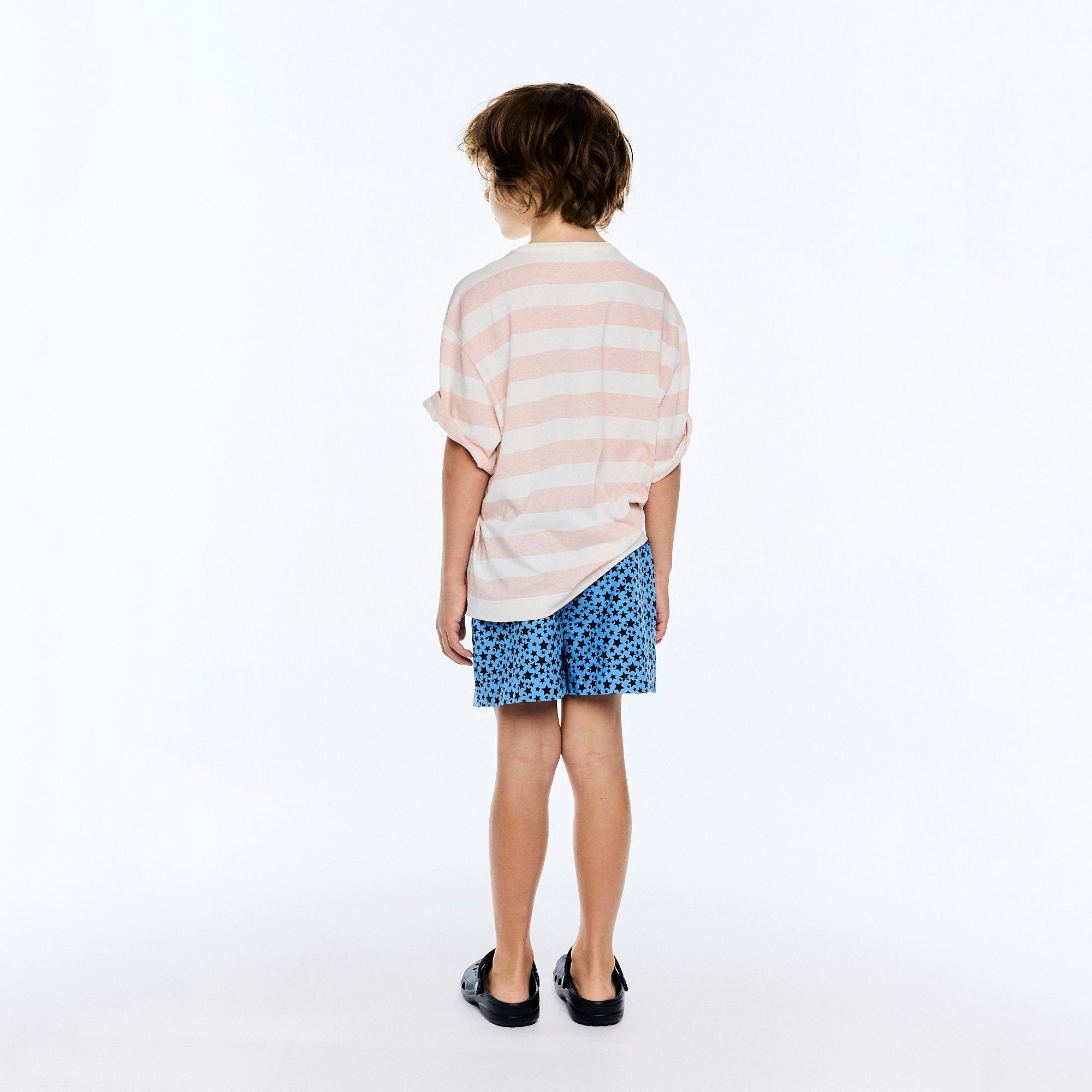 Boys & Girls Pink Stripes Cotton T-Shirt