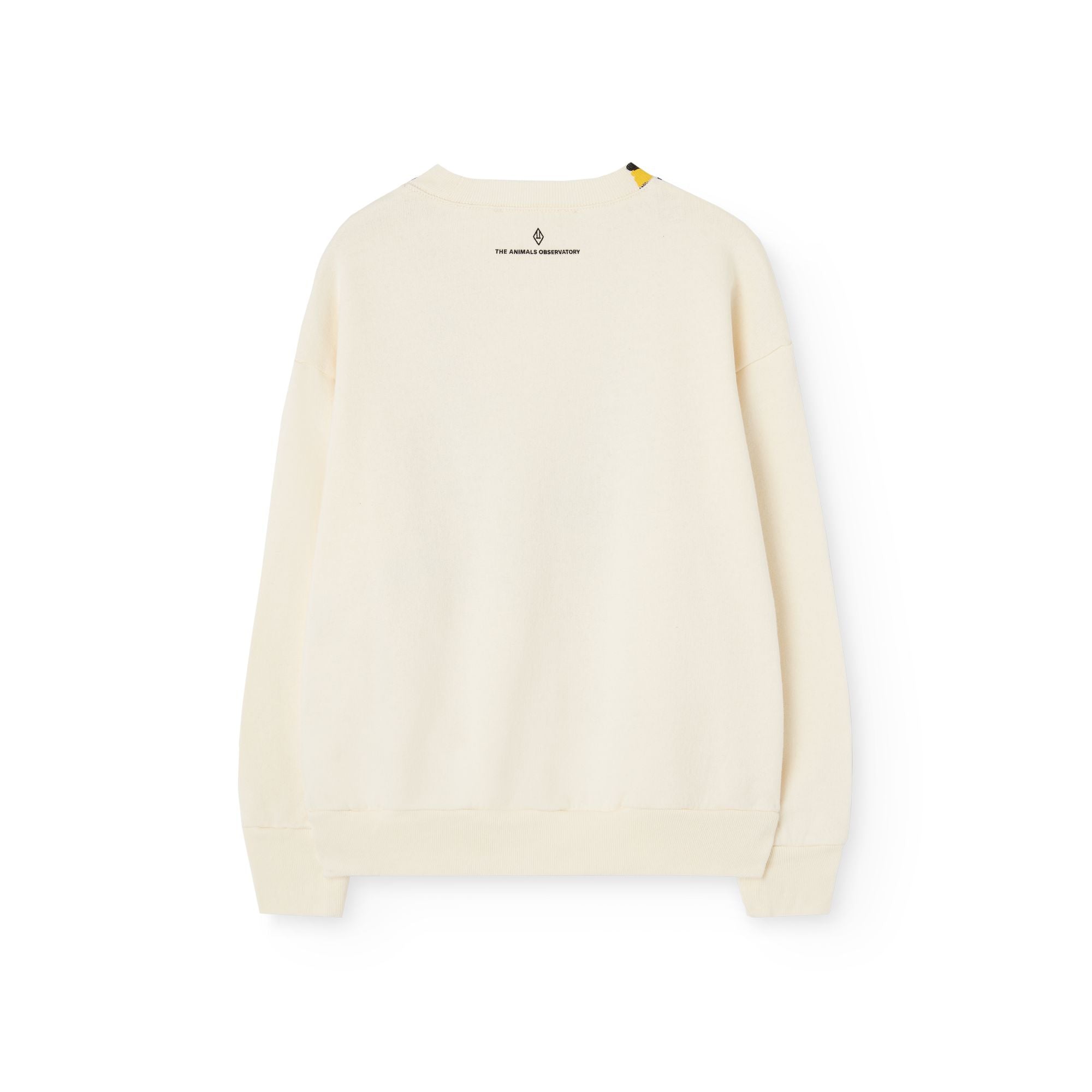 Boys & Girls White Printed Cotton Sweatshirt