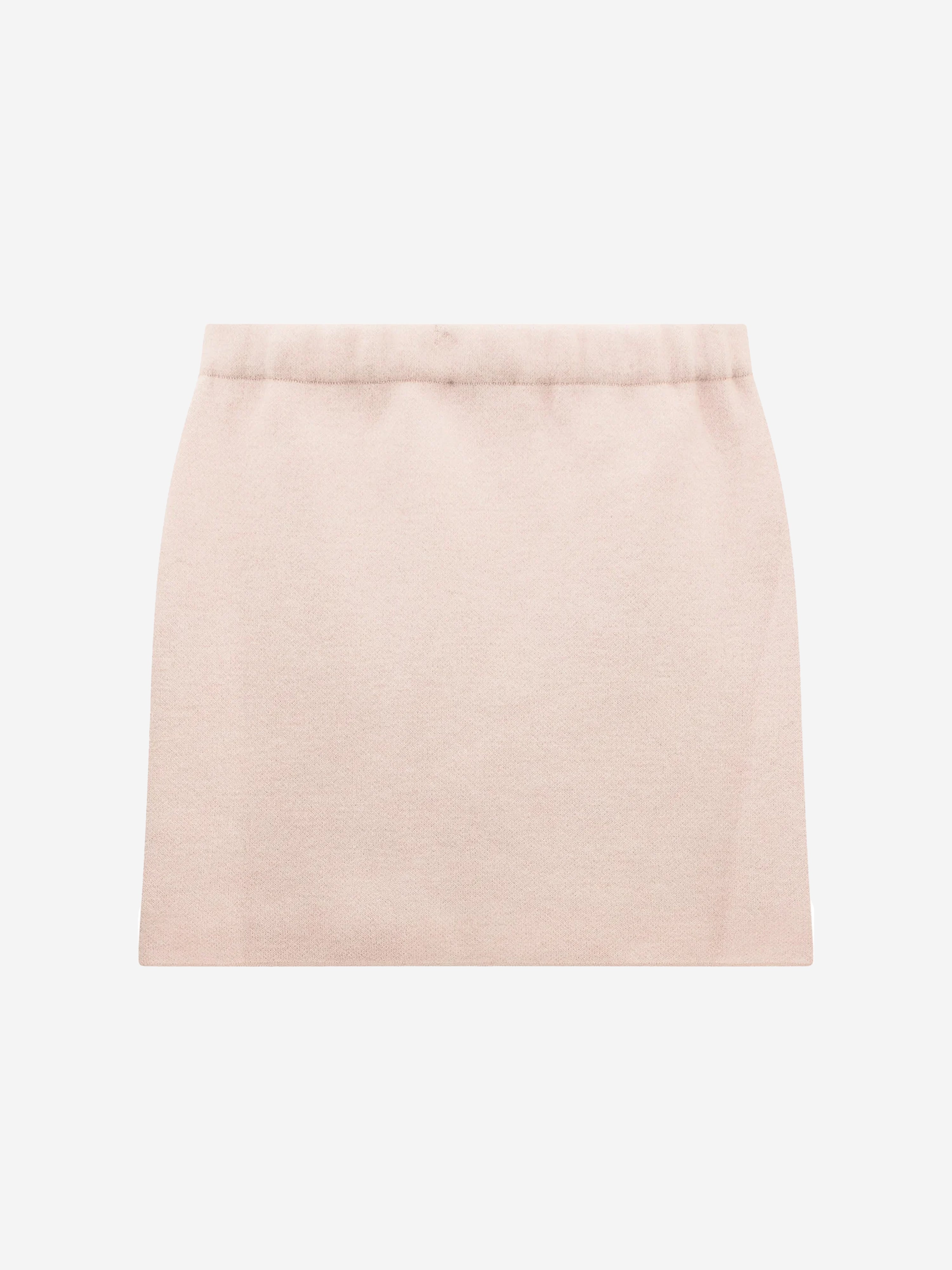 Girls Wool Knit Skirt