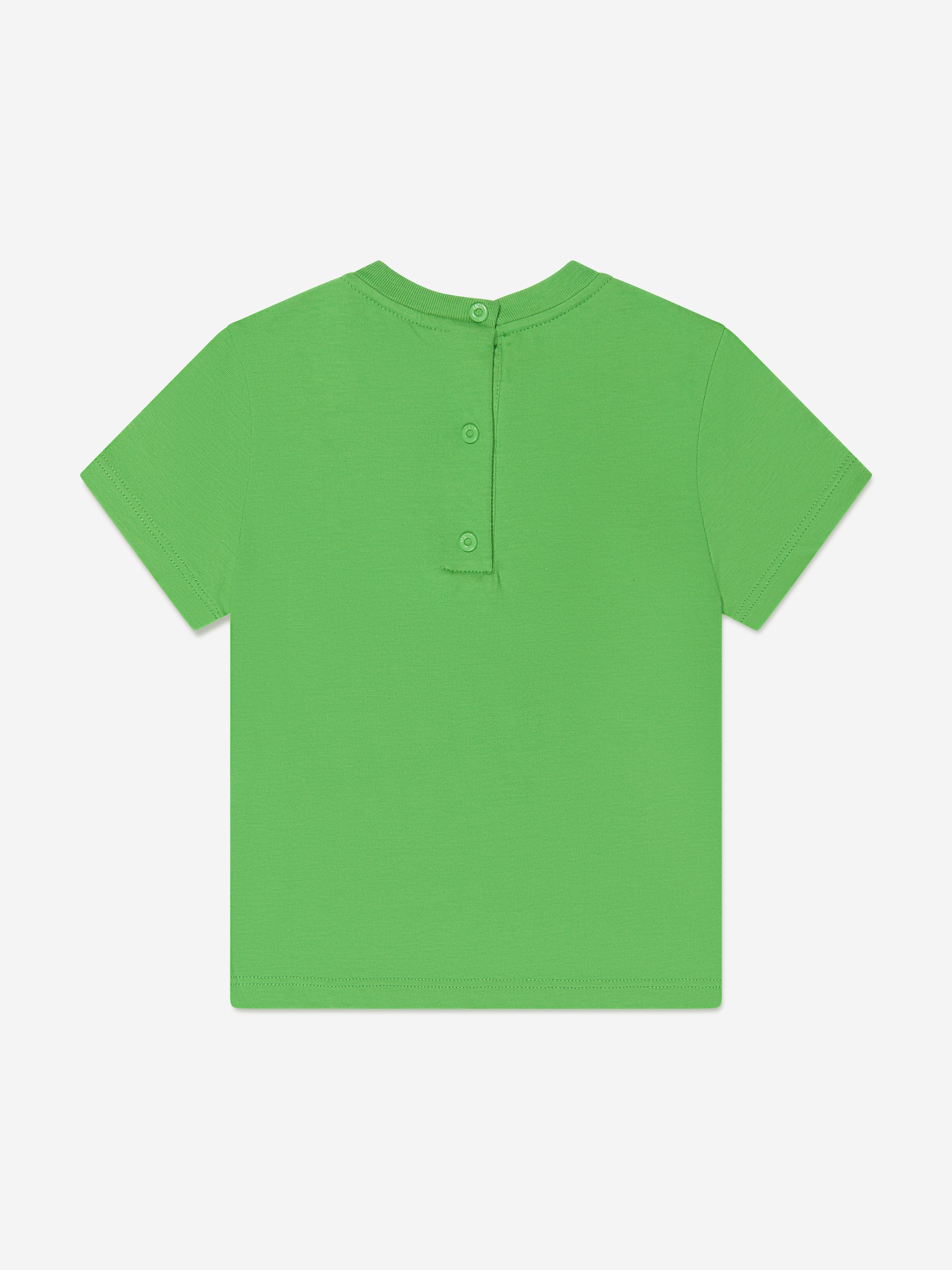 Baby Logo Print T-Shirt in Green