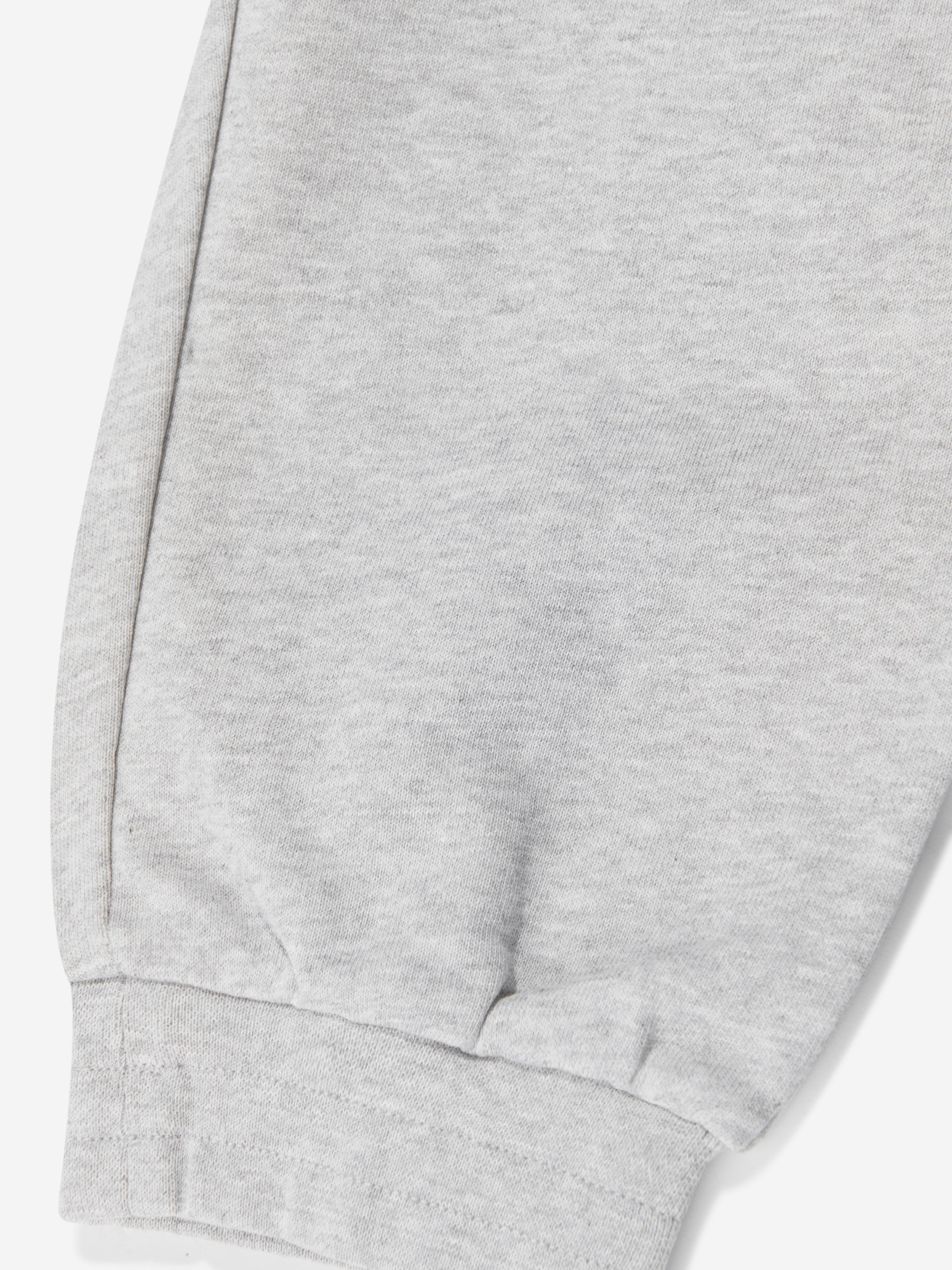 Boys FF Logo Pocket Joggers in Grey
