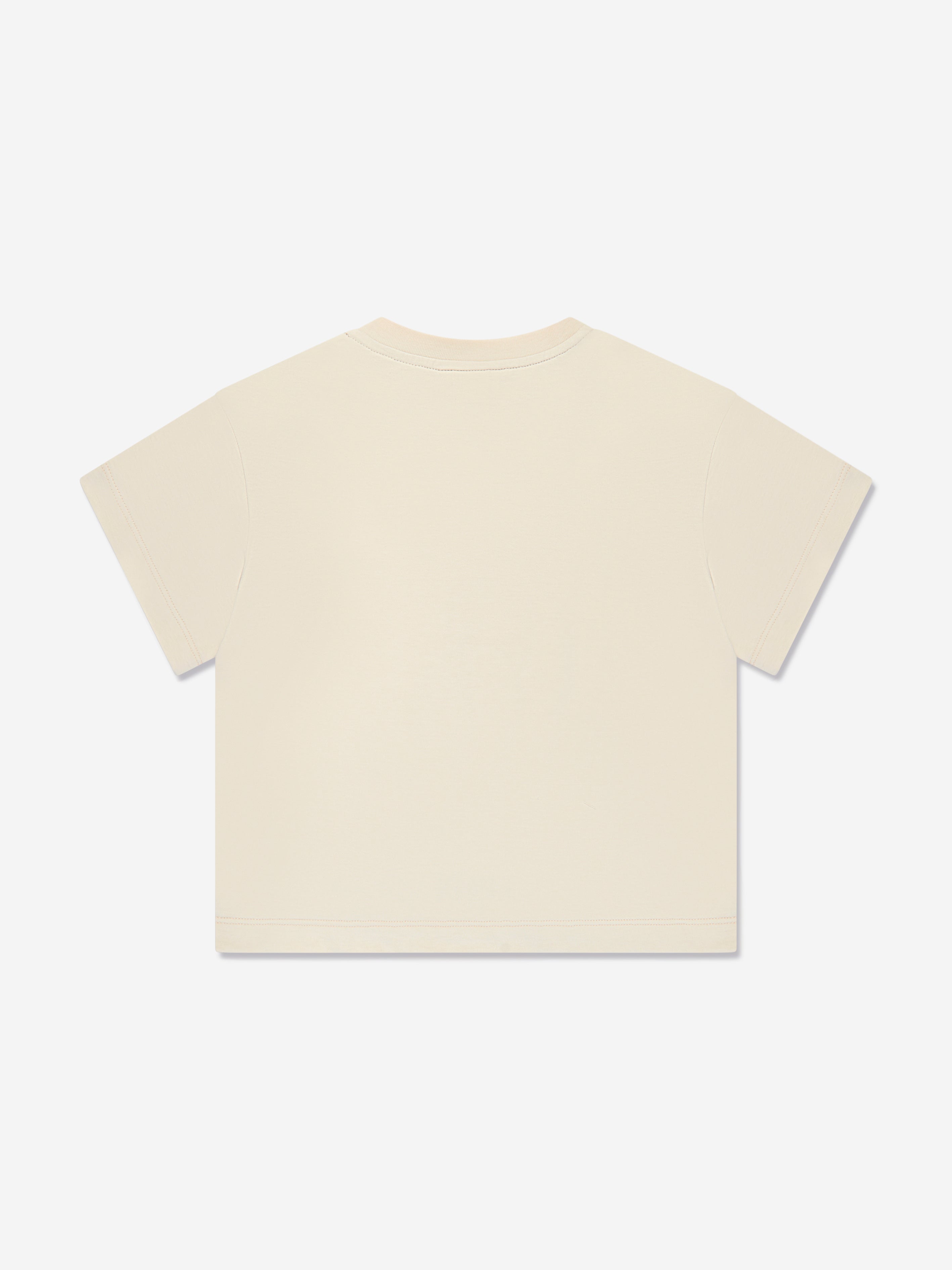 Boys Graphic Print T-Shirt in Beige