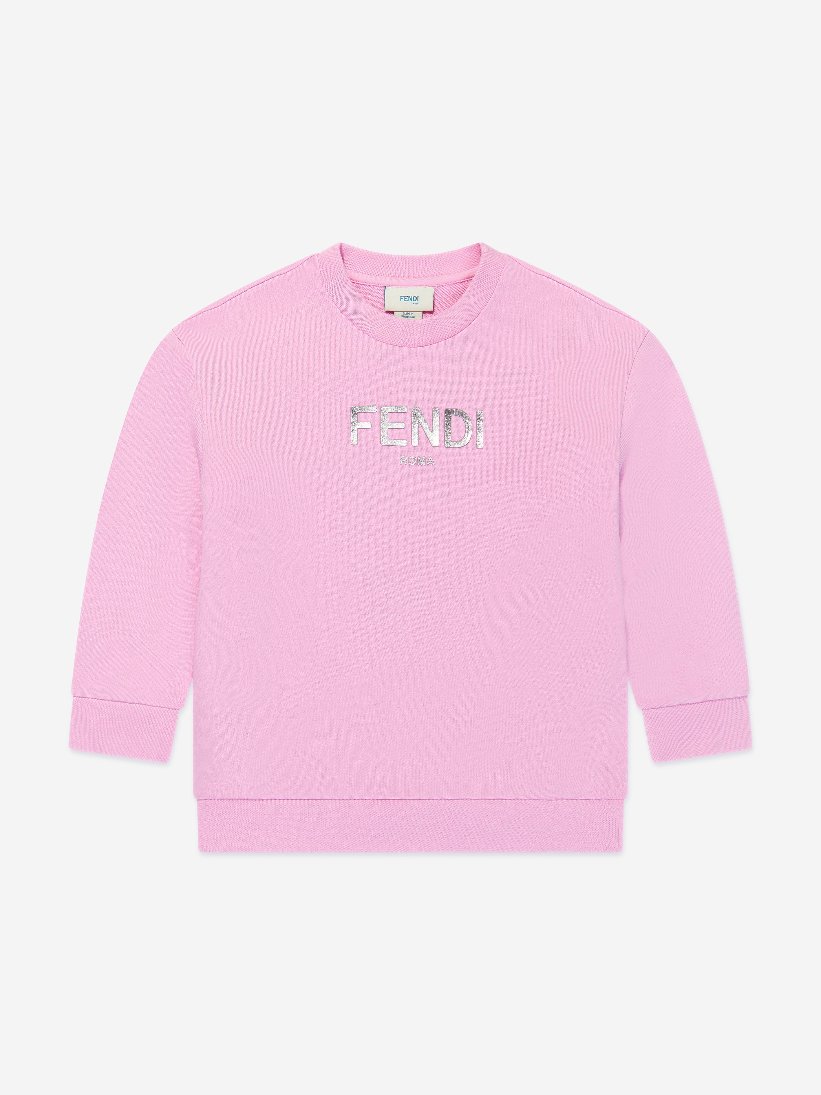 Girls Logo Sweatshirt in Pink