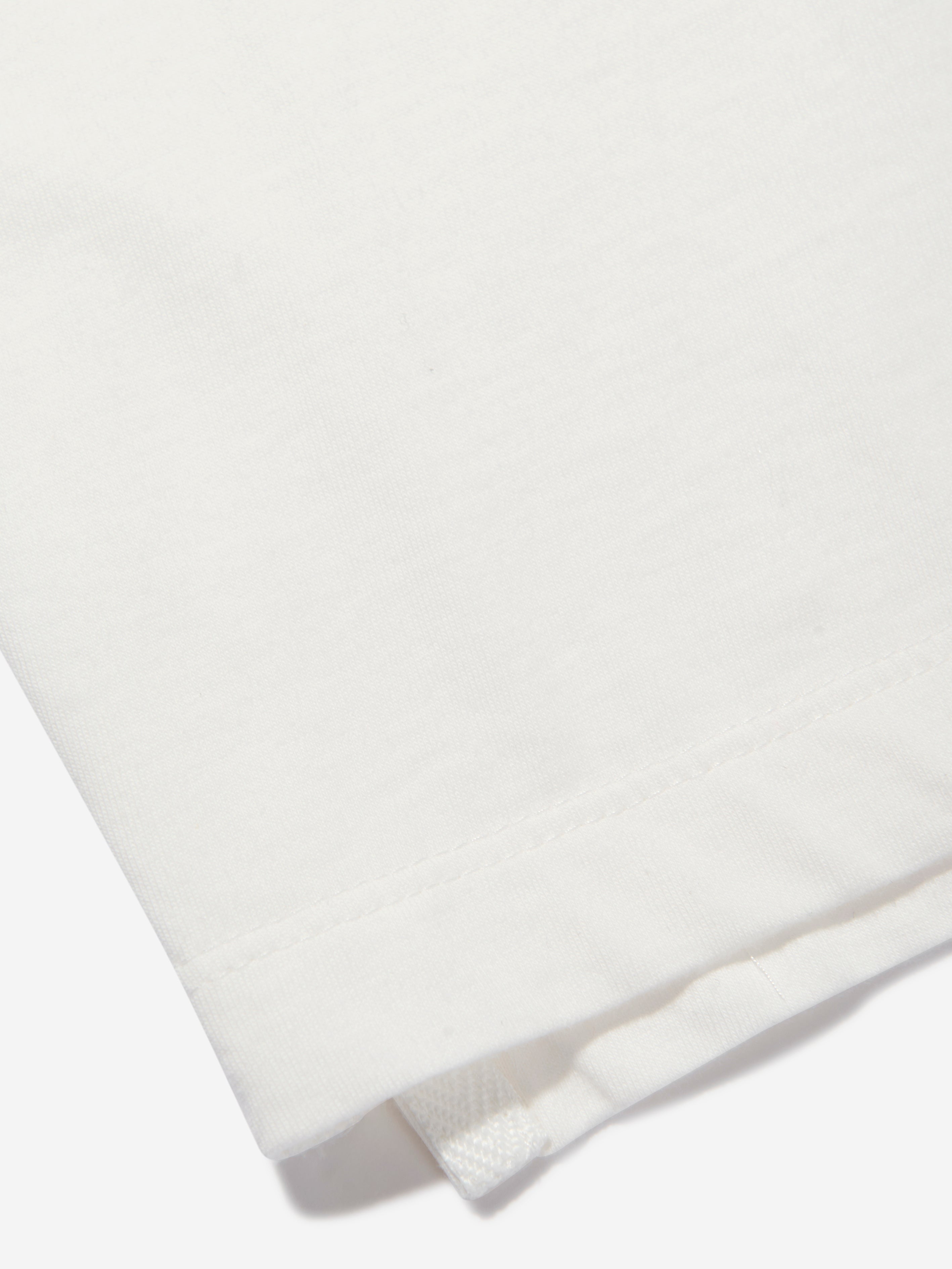 Boys Logo Polo Shirt in White