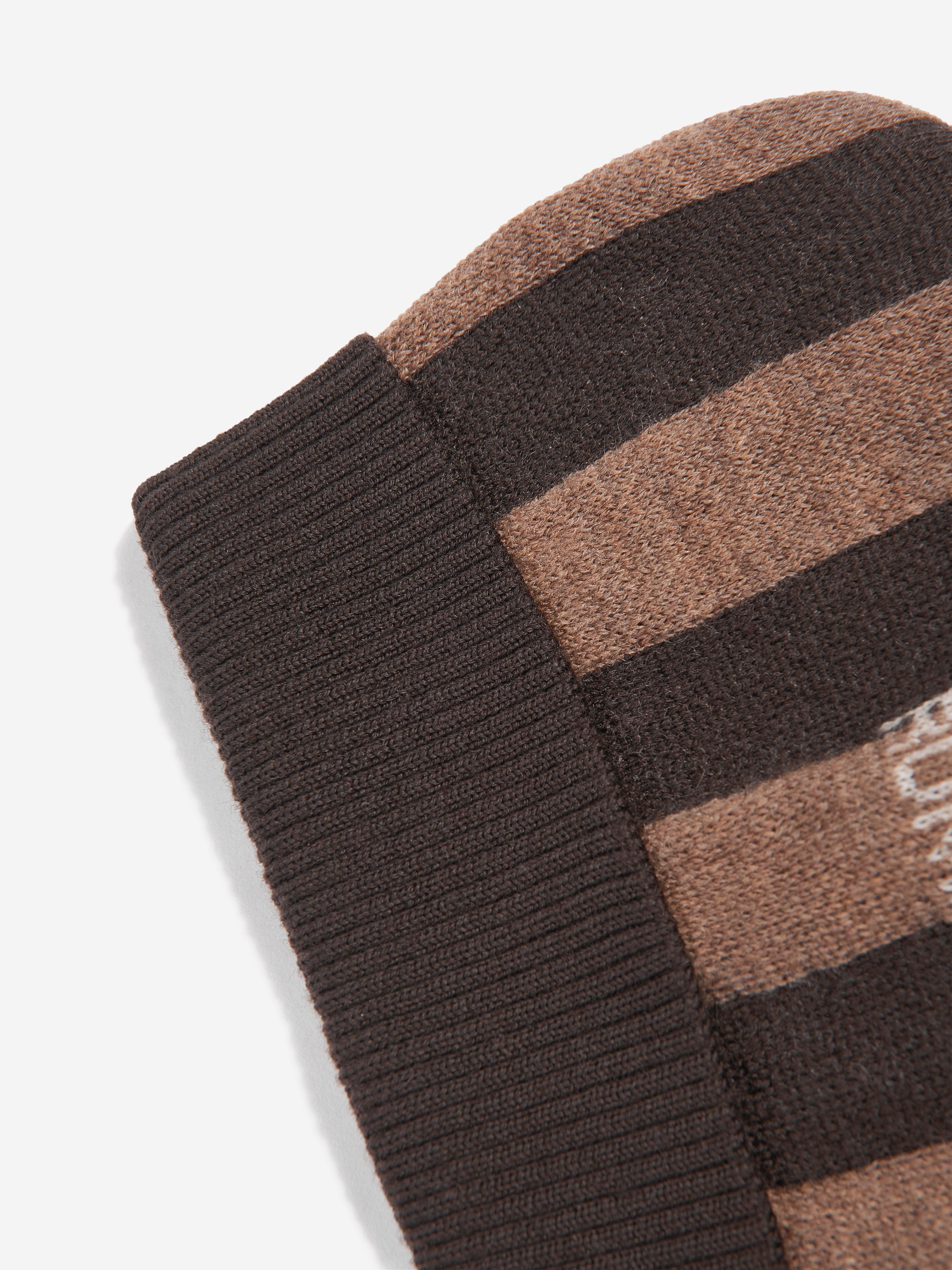 Baby Wool Roma Beanie Hat in Brown