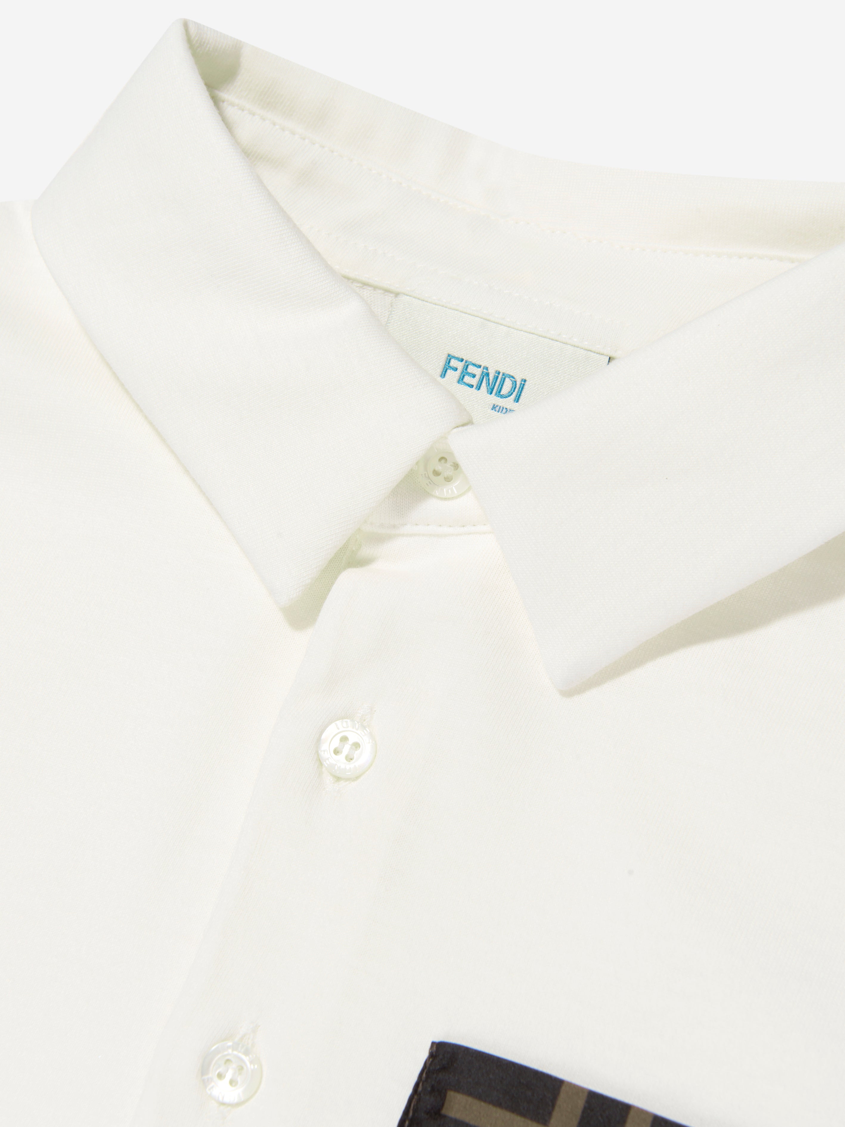 Boys FF Logo Pocket Polo Shirt