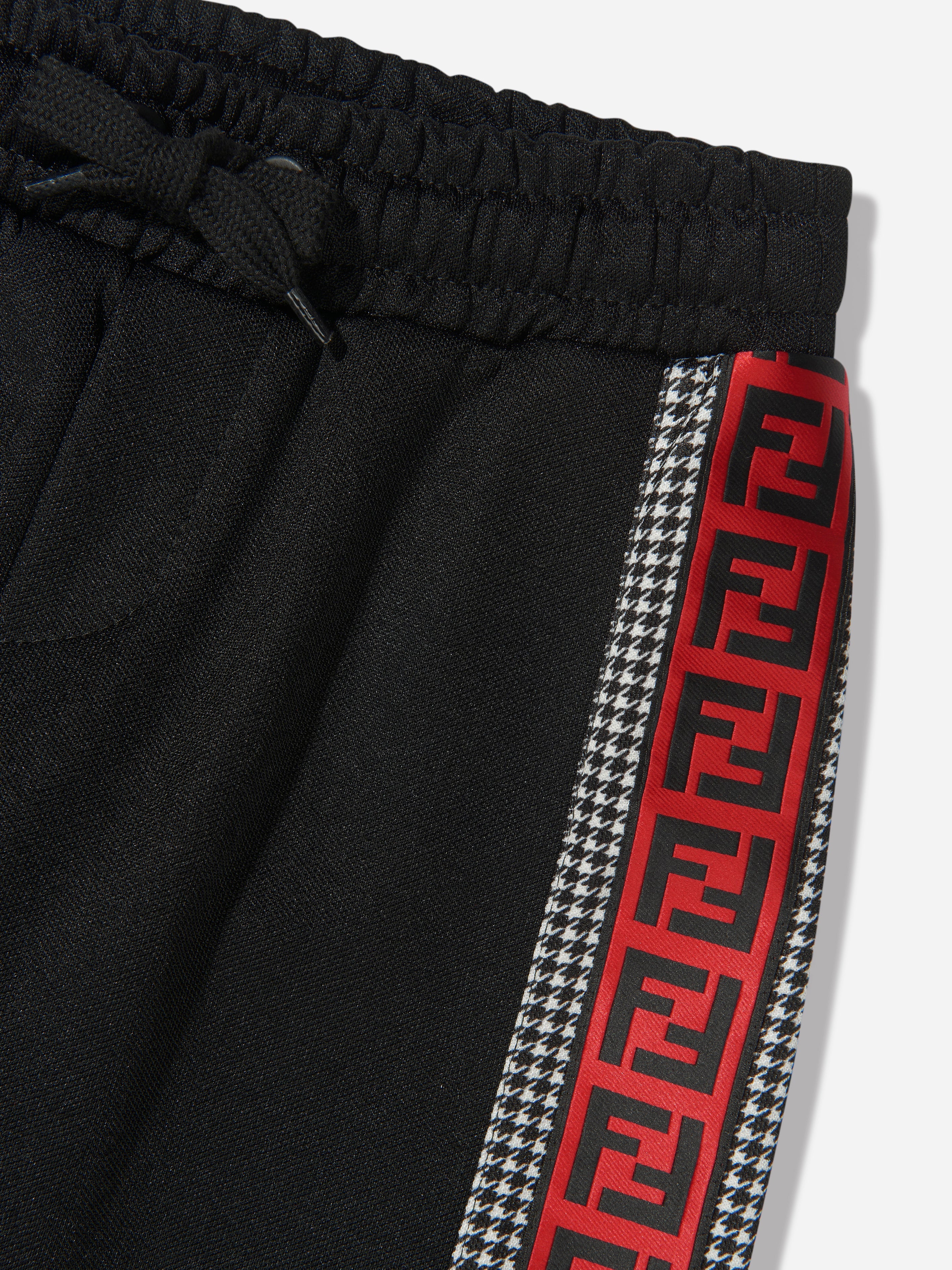Boys Colour Block Dogtooth Joggers