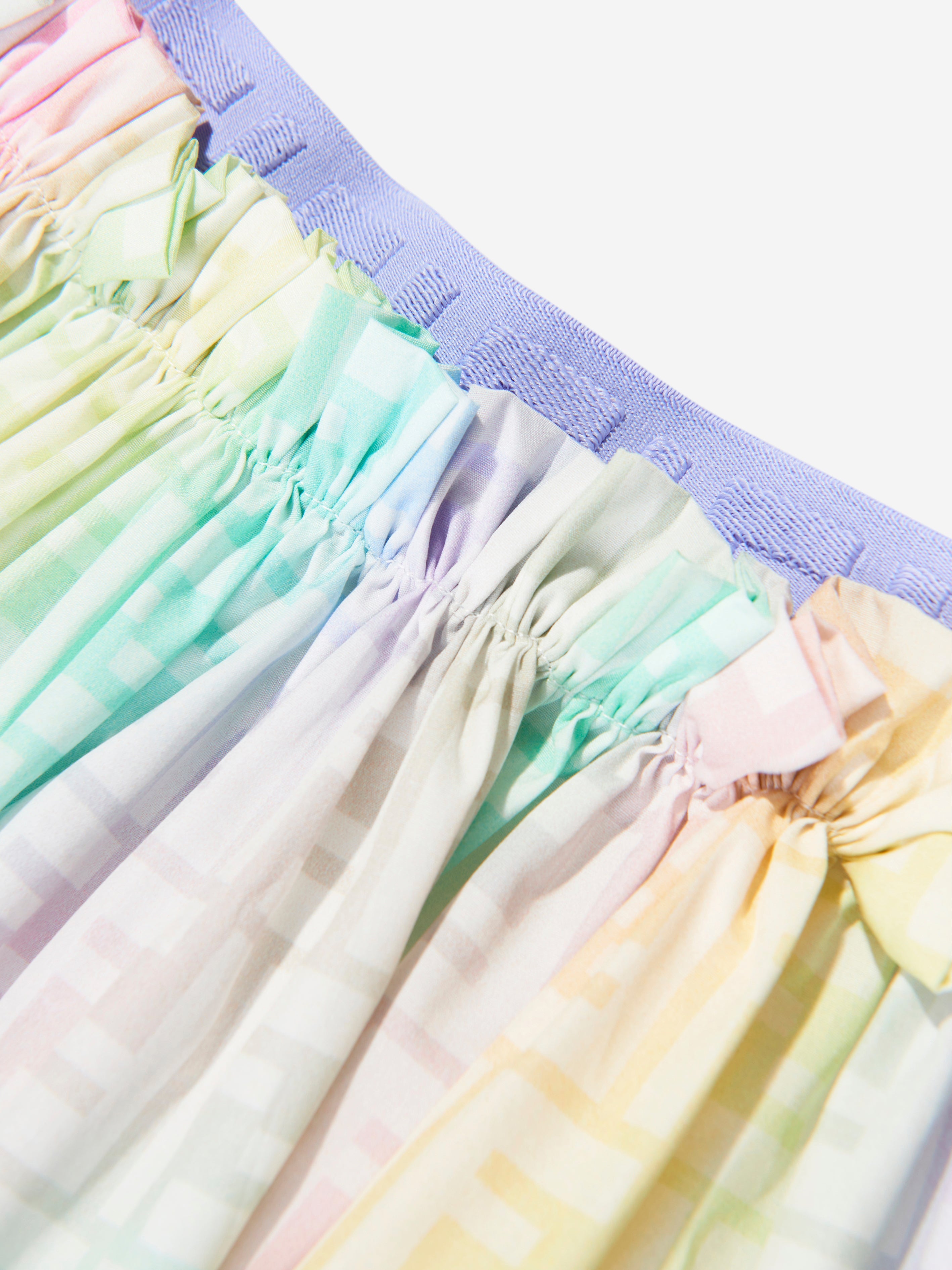 Girls FF Logo Metaverse Skirt in Multicolour