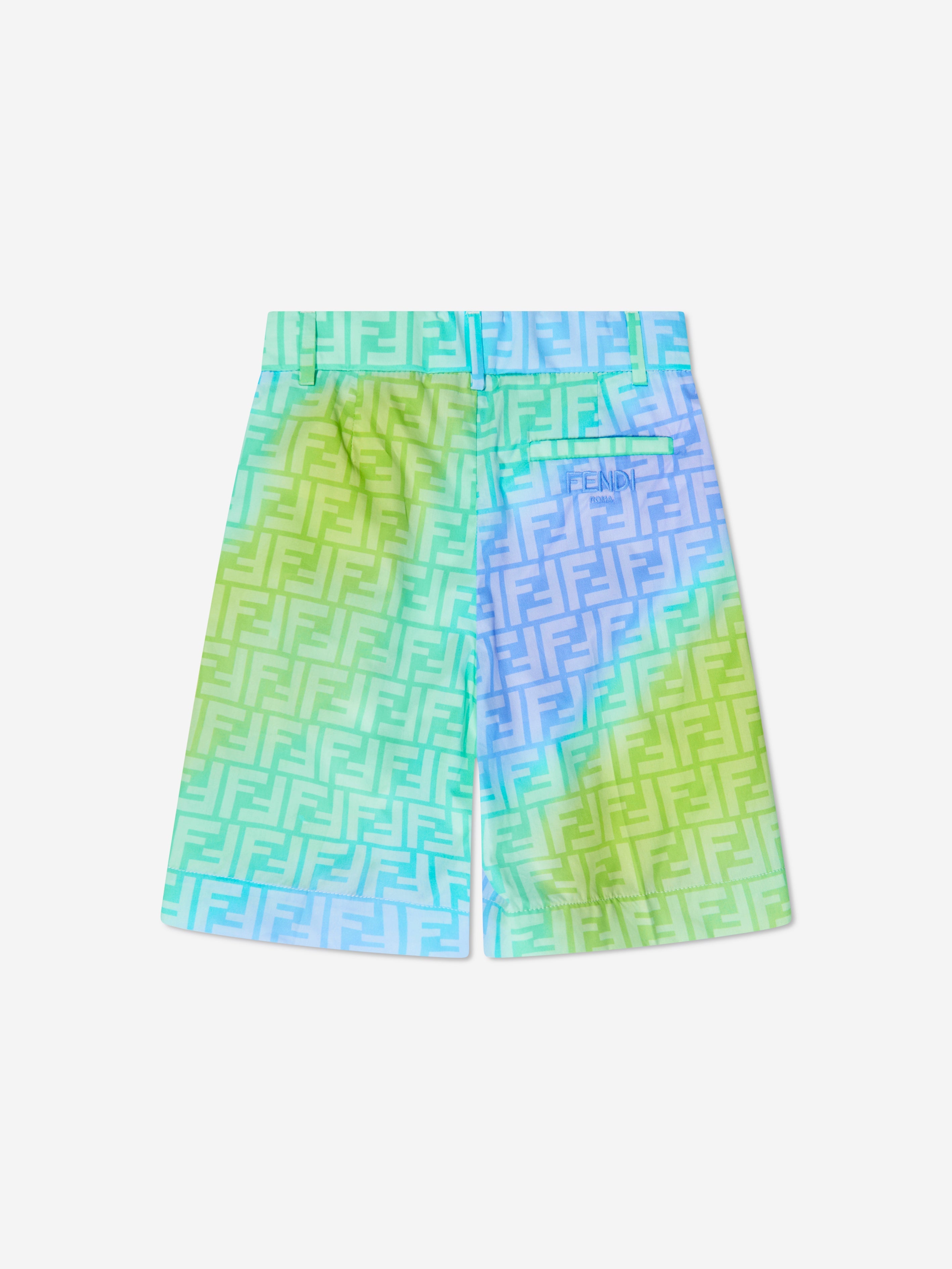Boys Metaverse Bermuda Shorts in Multicolour