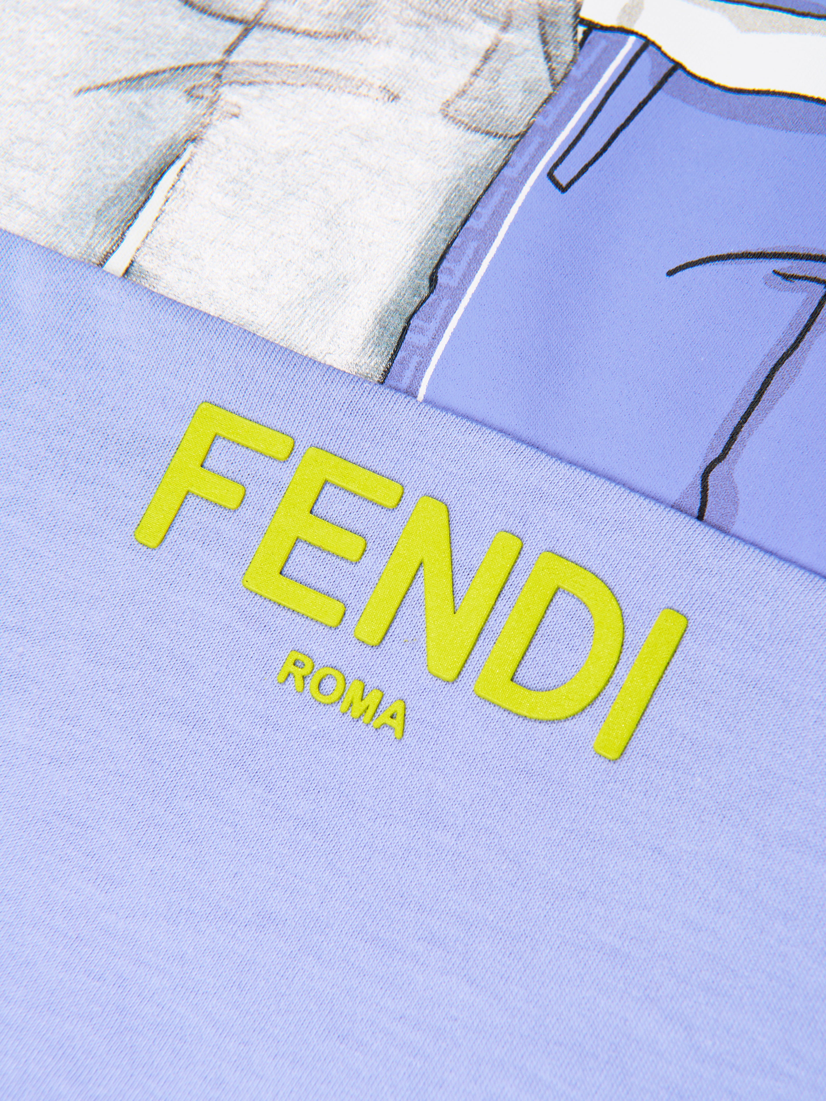 Boys Graphic FF Logo T-Shirt in White