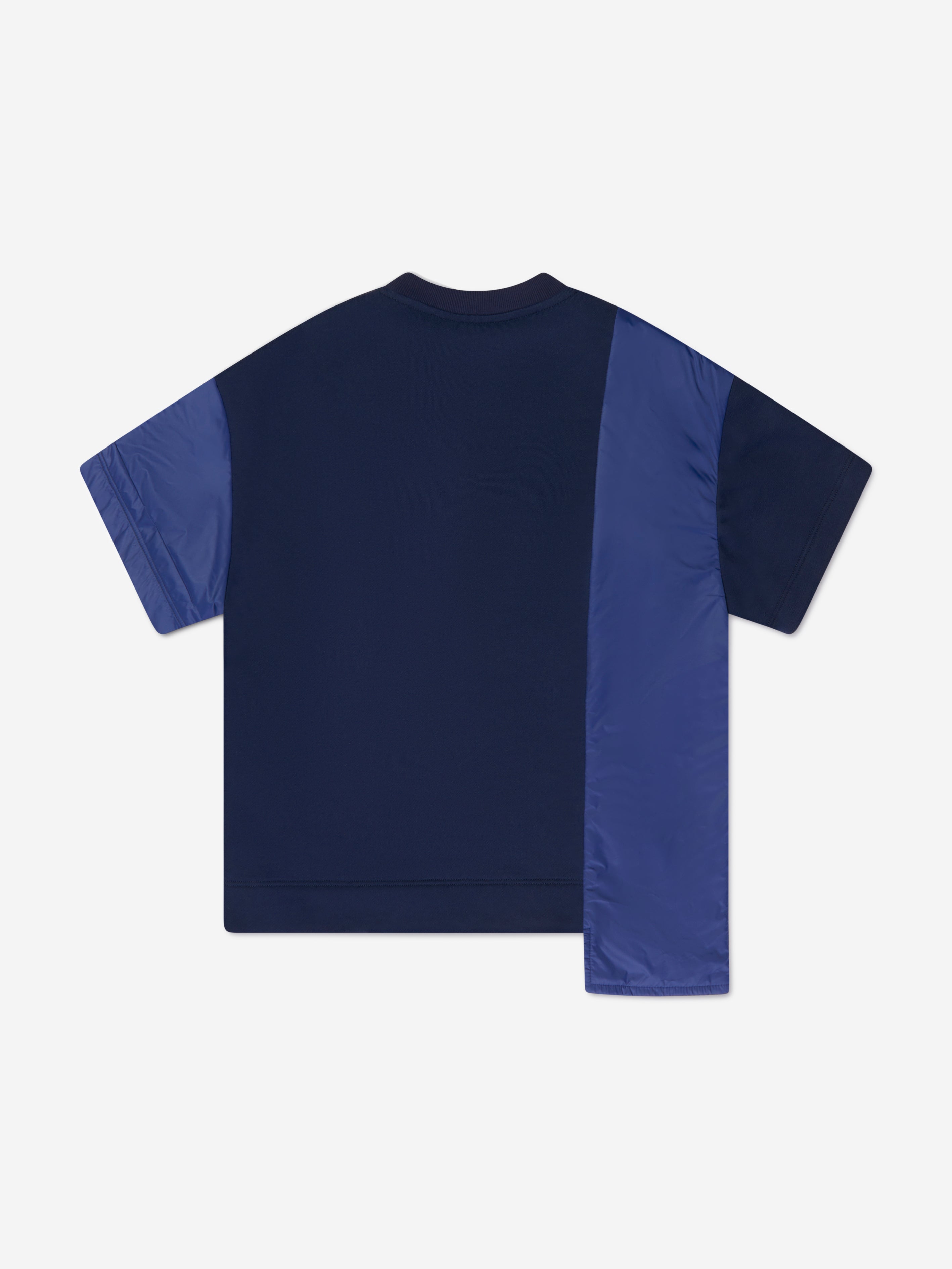Boys Branded Pocket T-Shirt in Navy