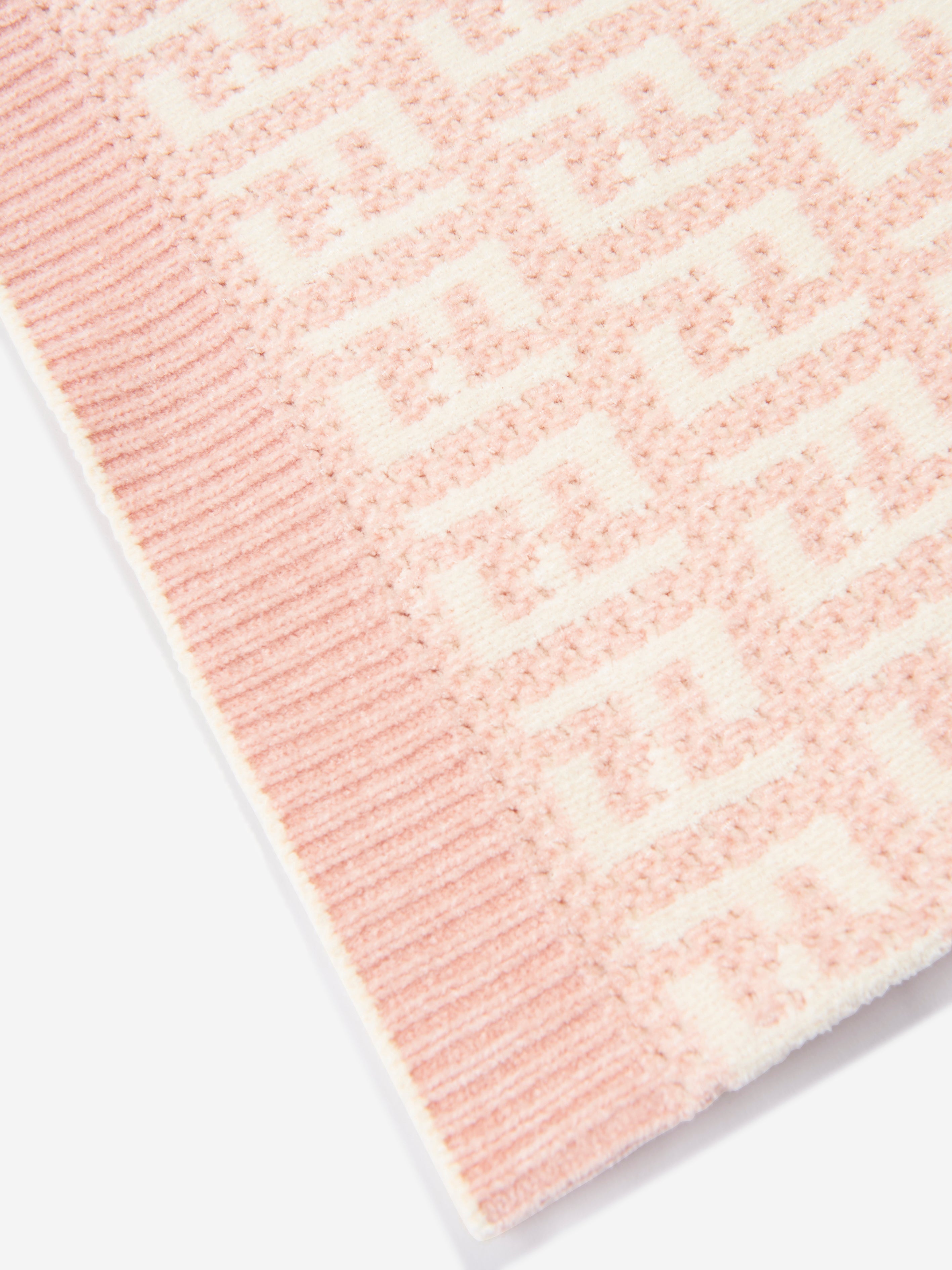 Girls Chenile FF Logo Dress in Pink