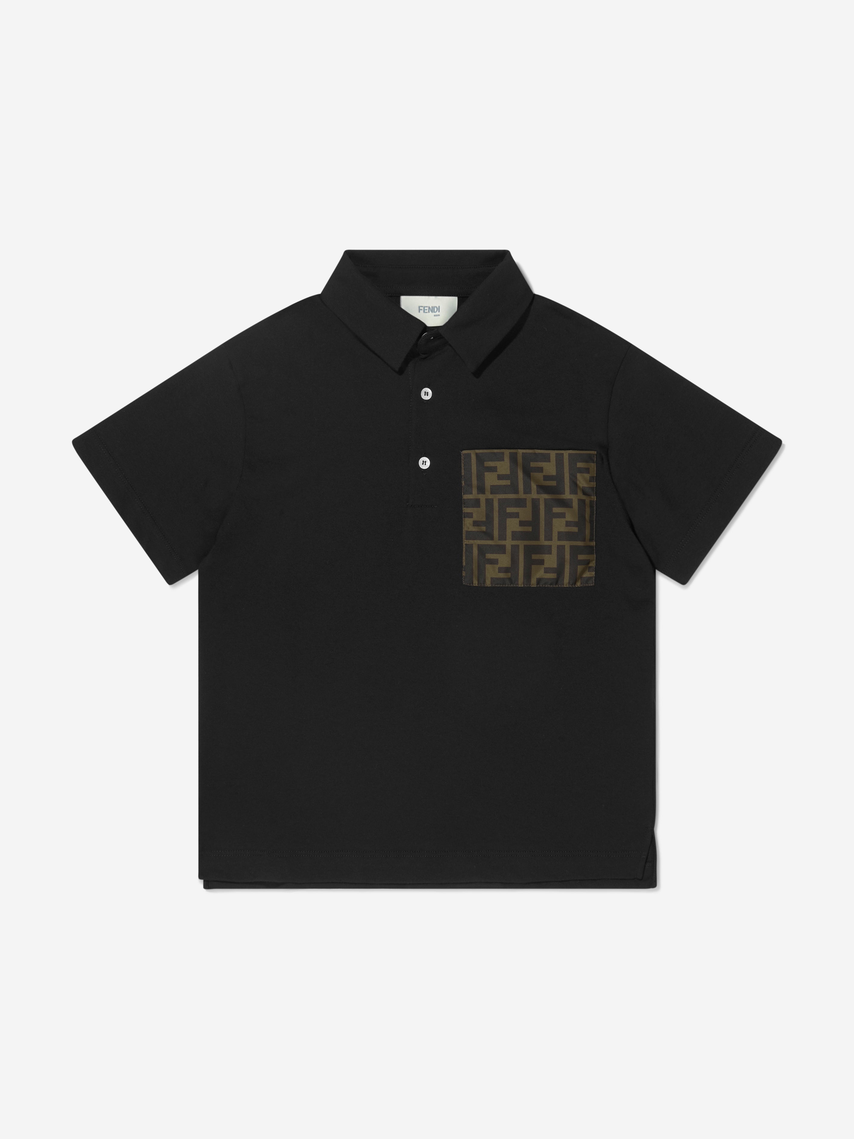 Boys Logo Pocket Polo Shirt
