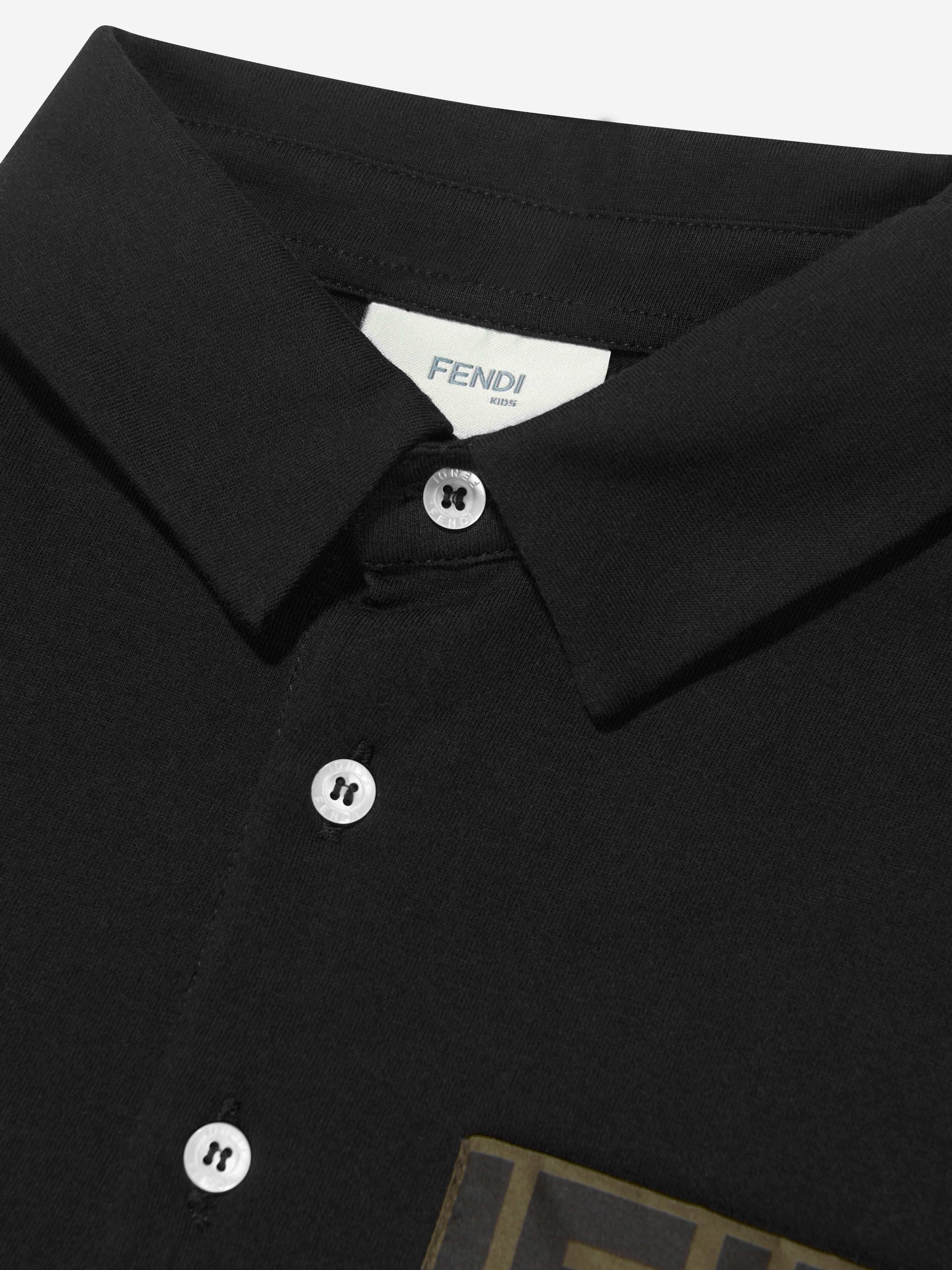 Boys Logo Pocket Polo Shirt
