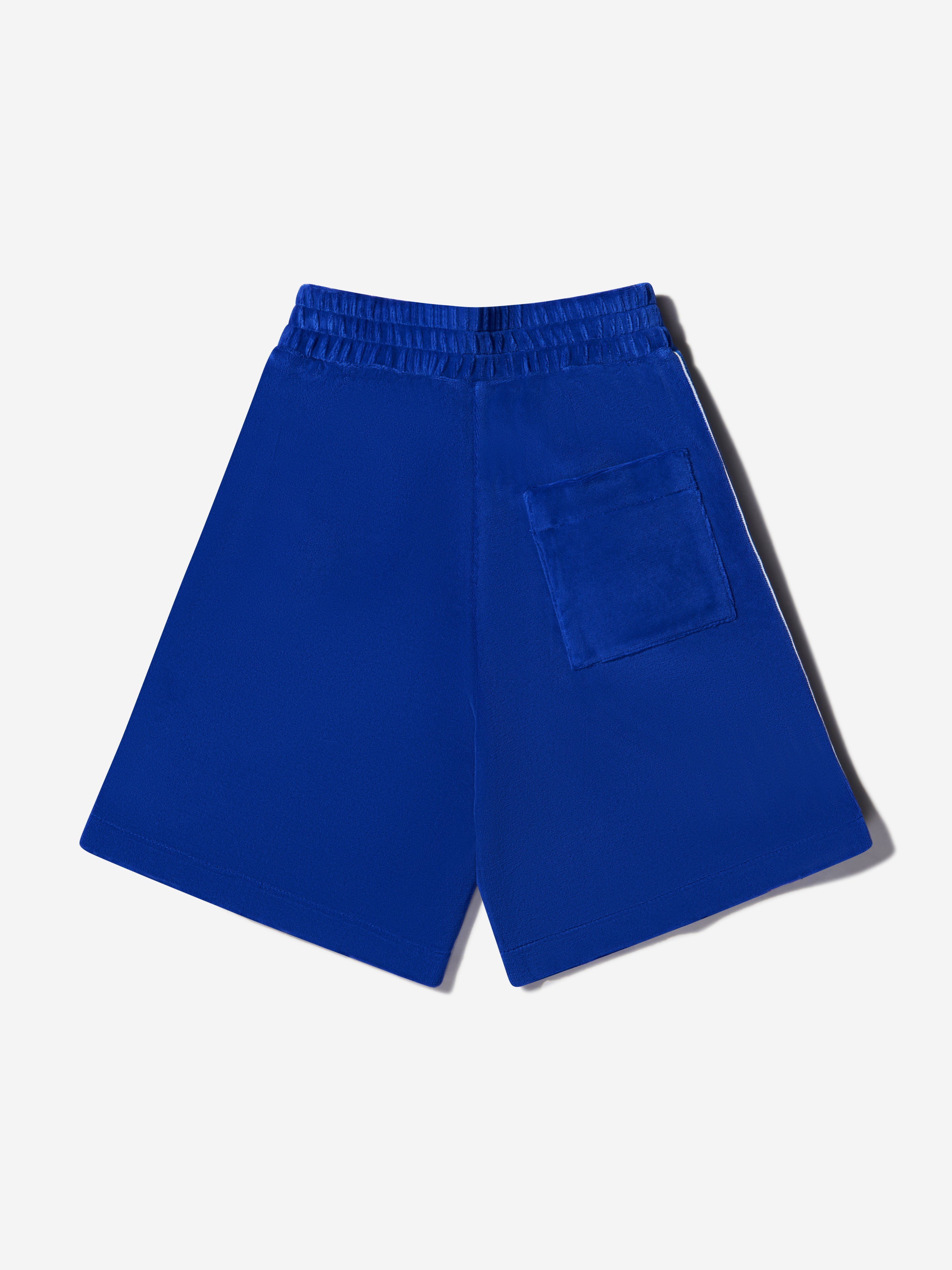 Boys Cotton FF Logo Trim Bermuda Shorts