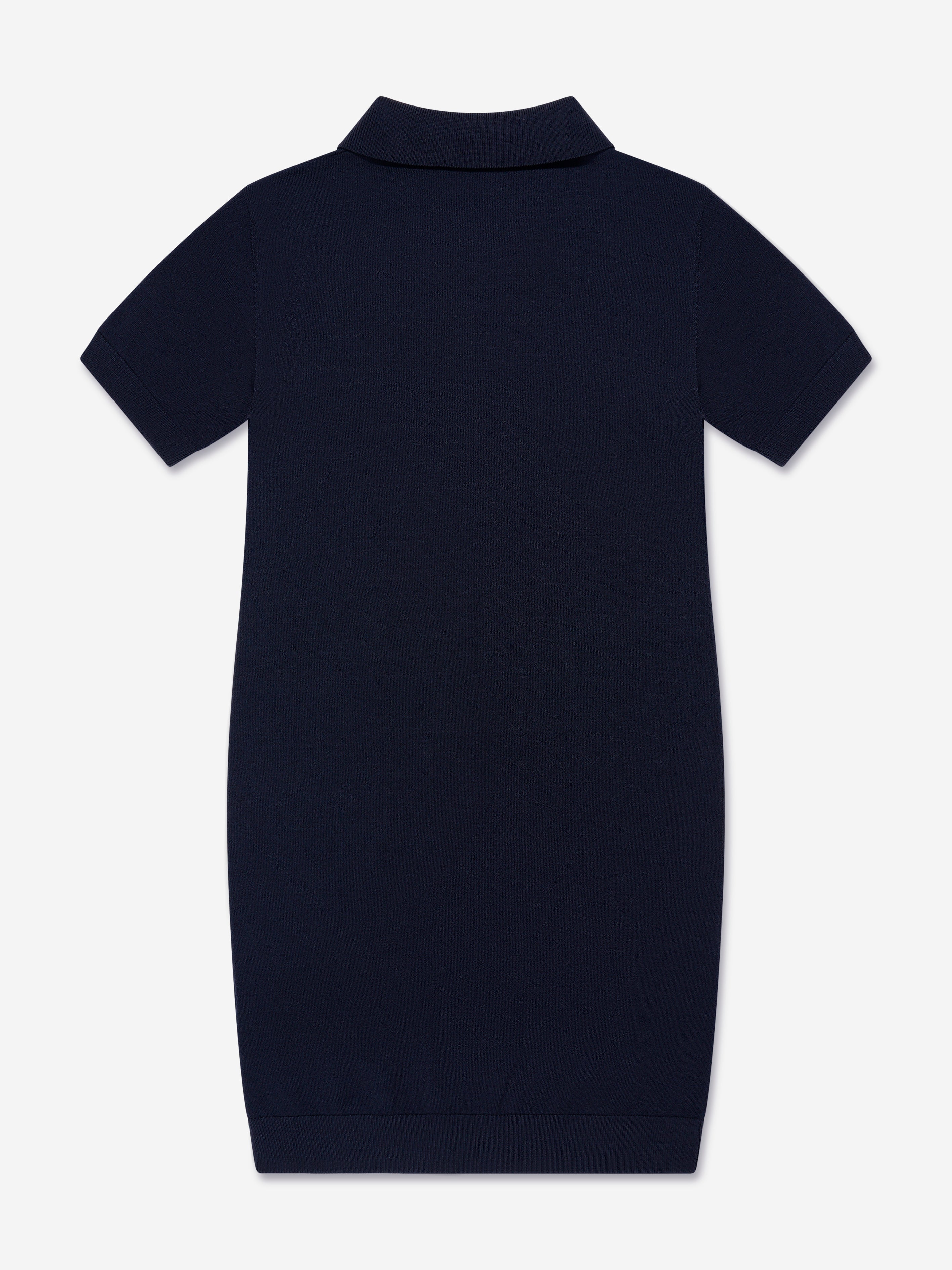 Girls Logo Dress in Navy