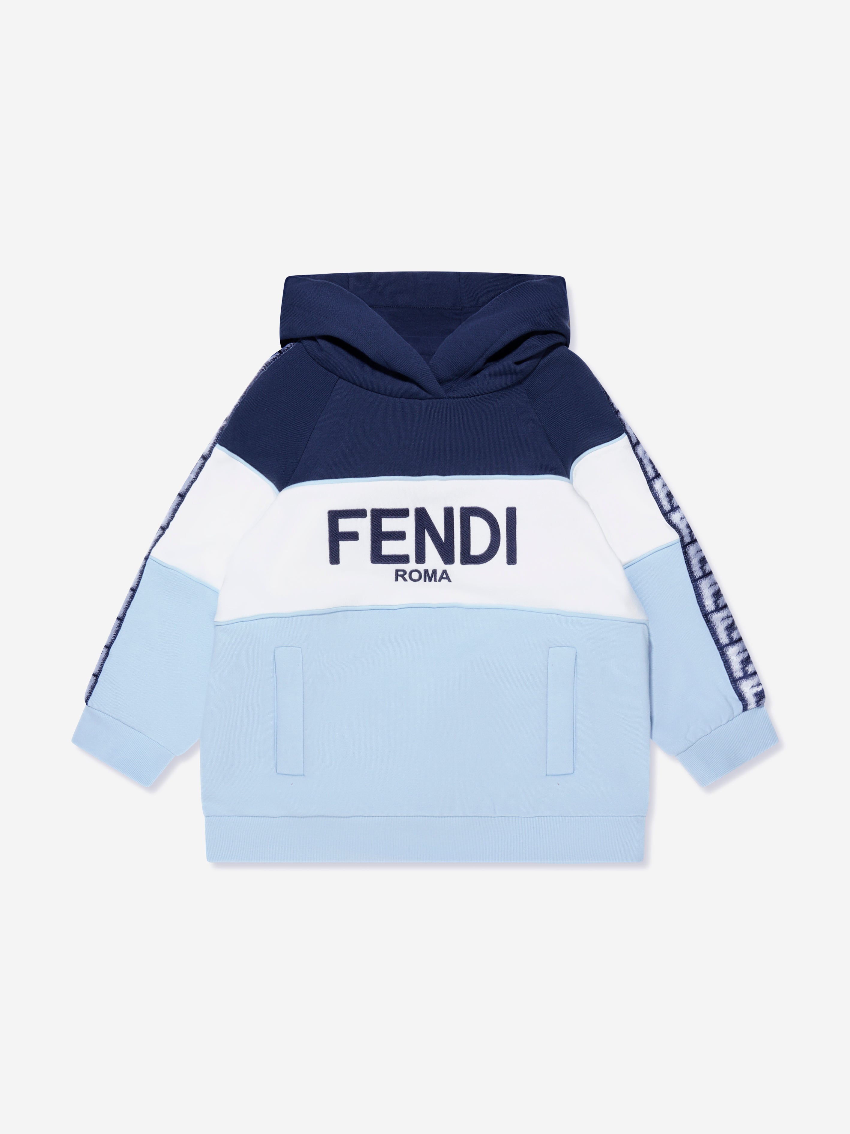Boys Logo Hoodie in Blue