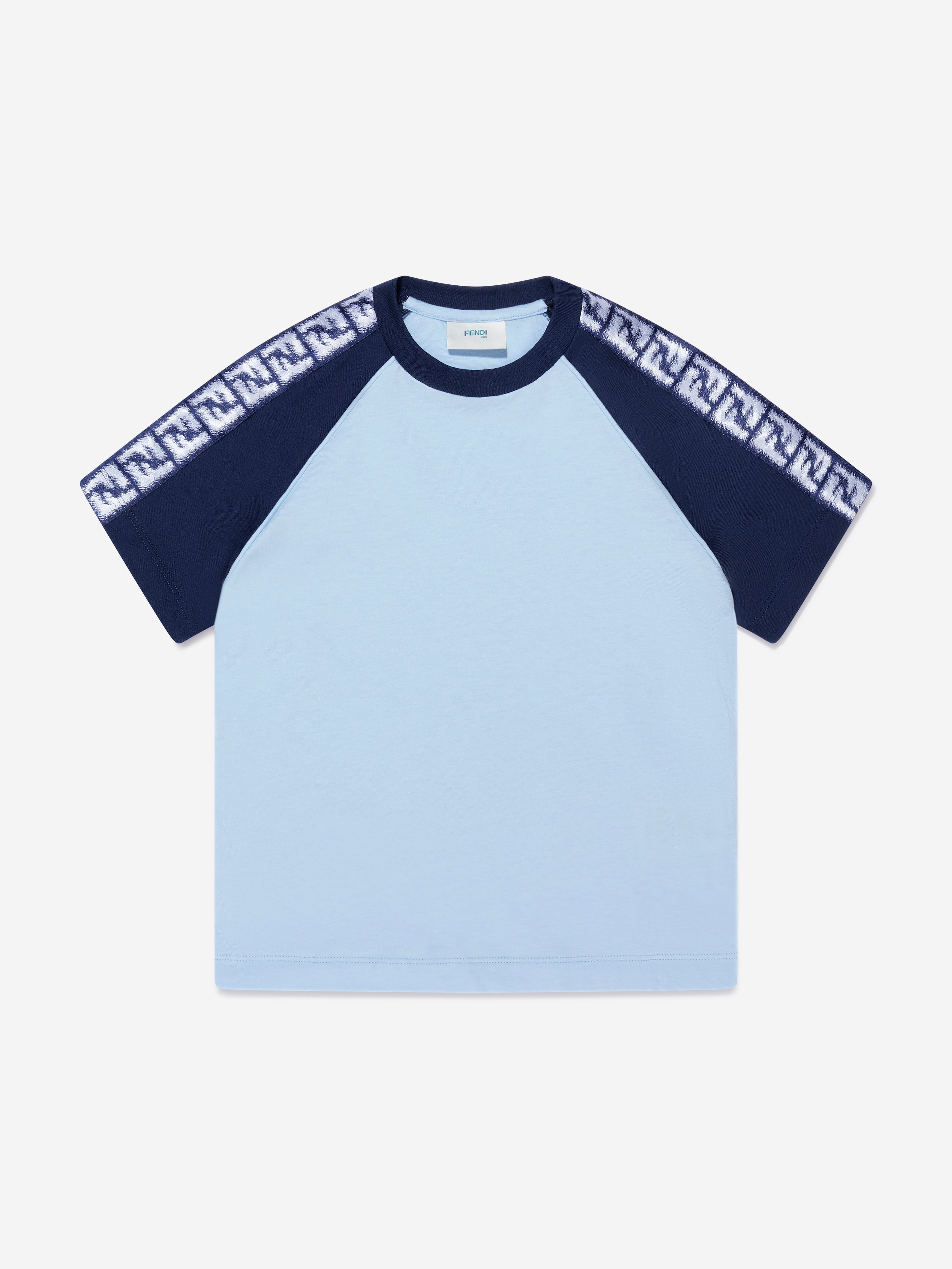 Boys FF Logo T-Shirt in Blue