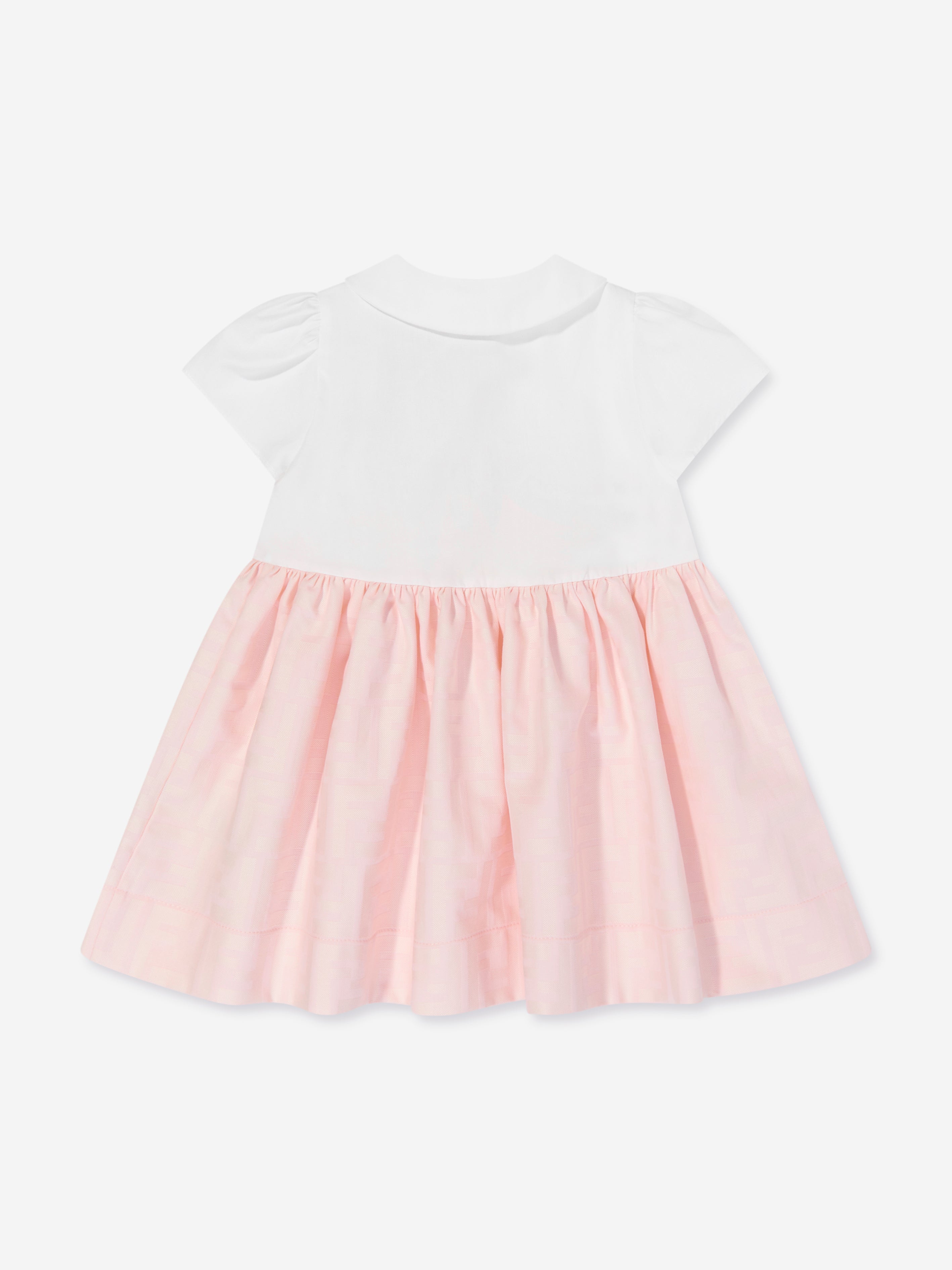 Baby Girls FF Logo Dress in Pink