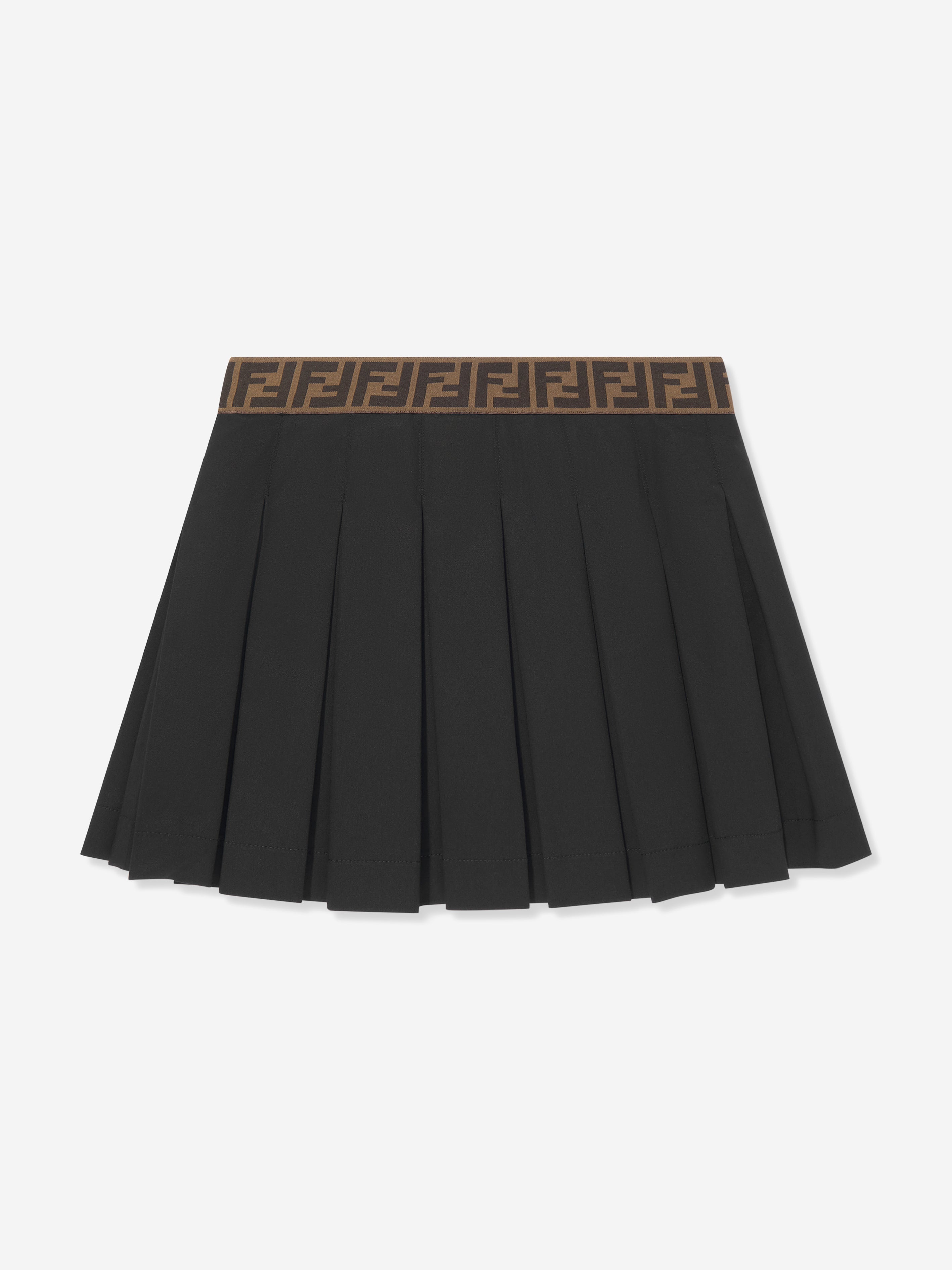 Girls Pleated Skirt in Black