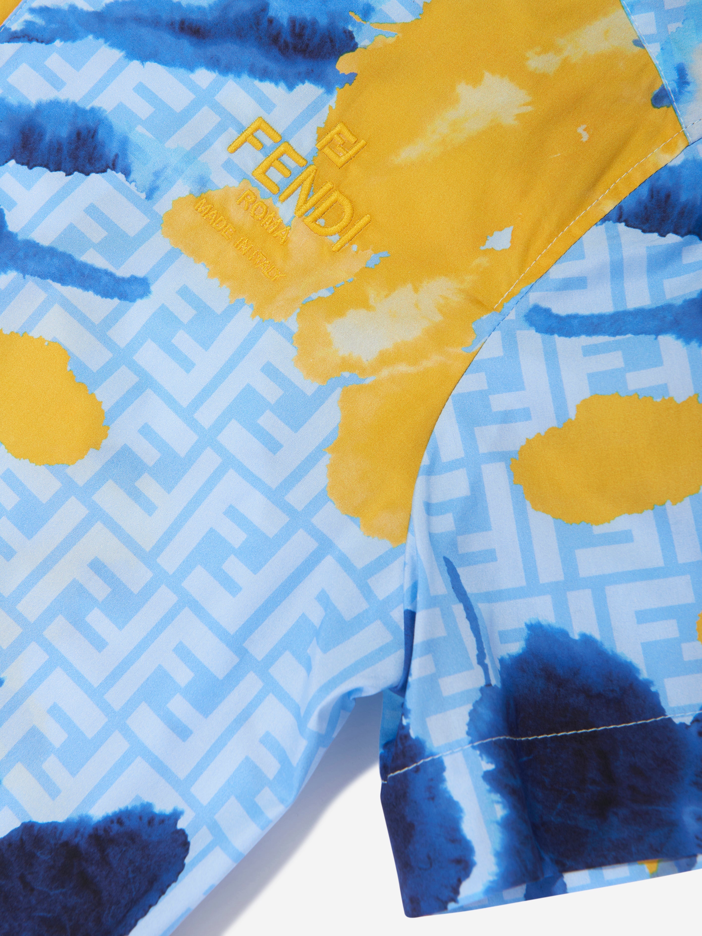 Boys Tie Dye Shirt in Blue