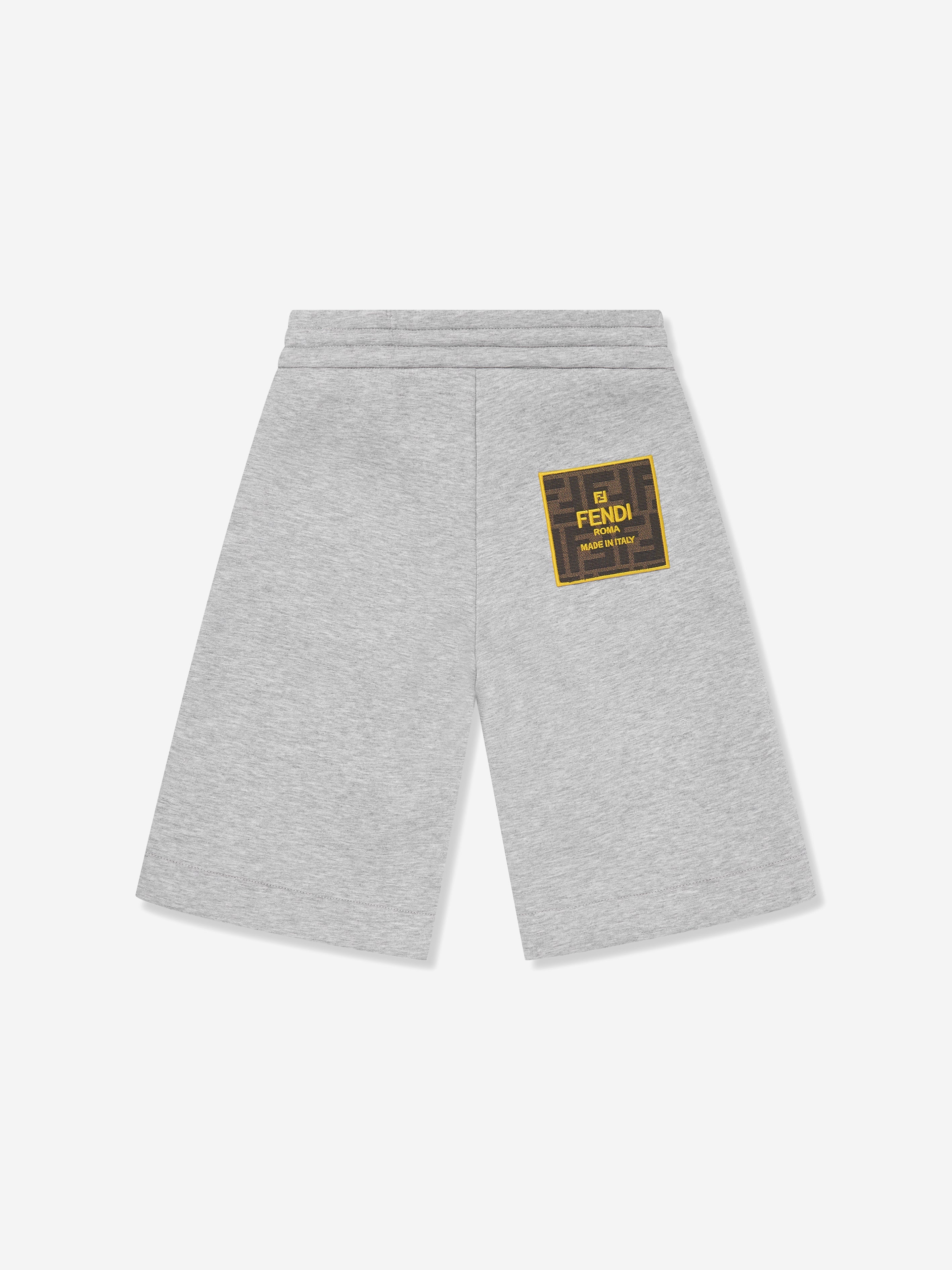 Boys Logo Bermuda Shorts in Grey