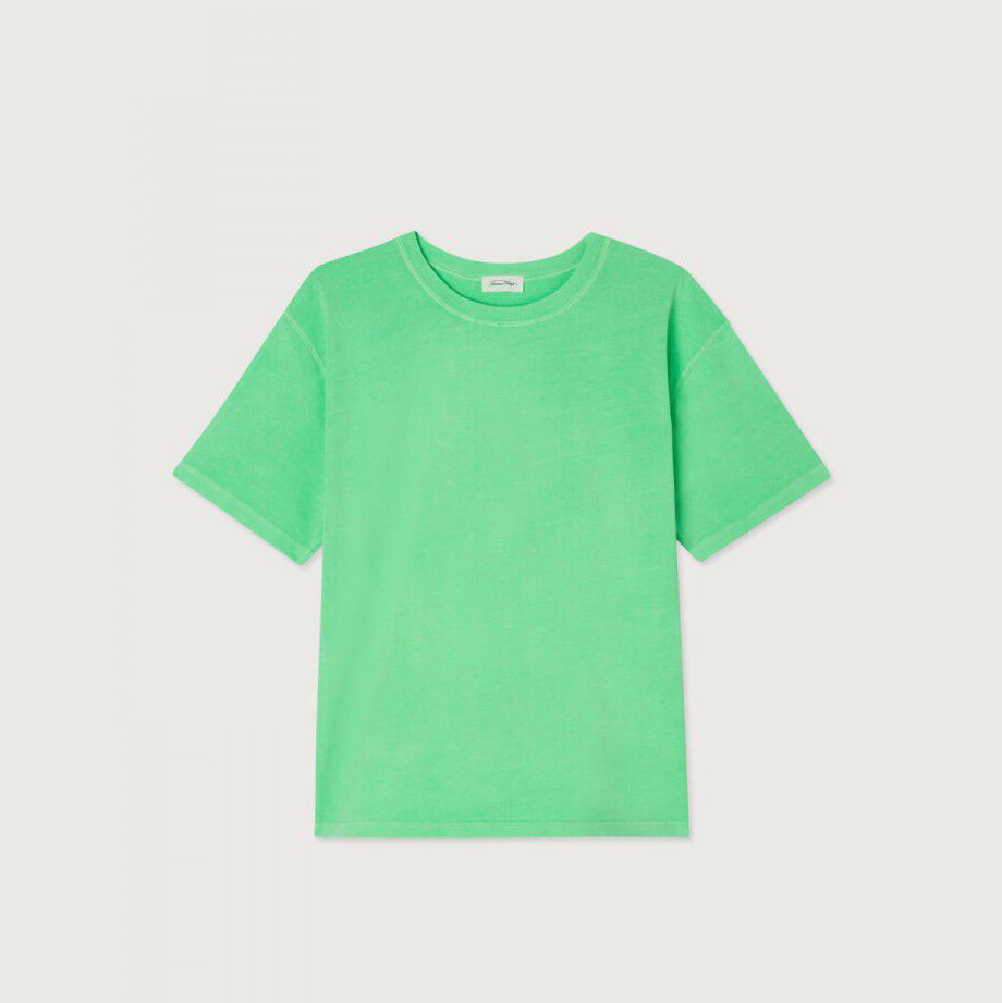 Women Green Cotton T-Shirt