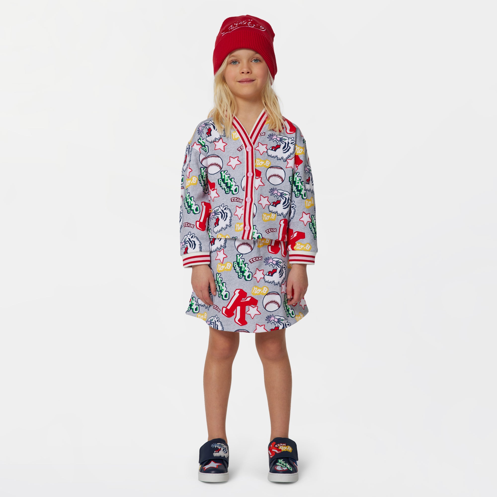 Boys & Girls Red Logo Hat