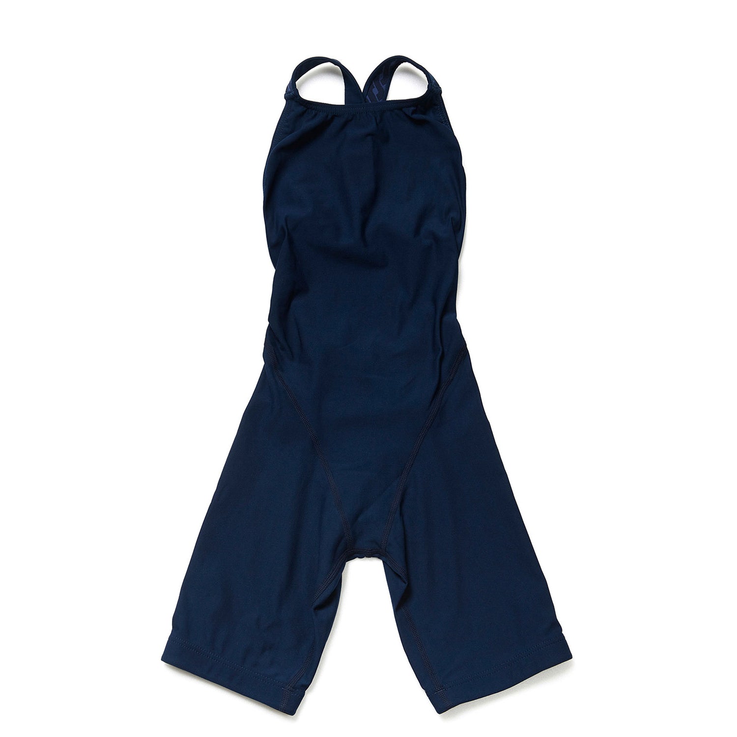 Girls Navy Cropped Professional Swimsuit