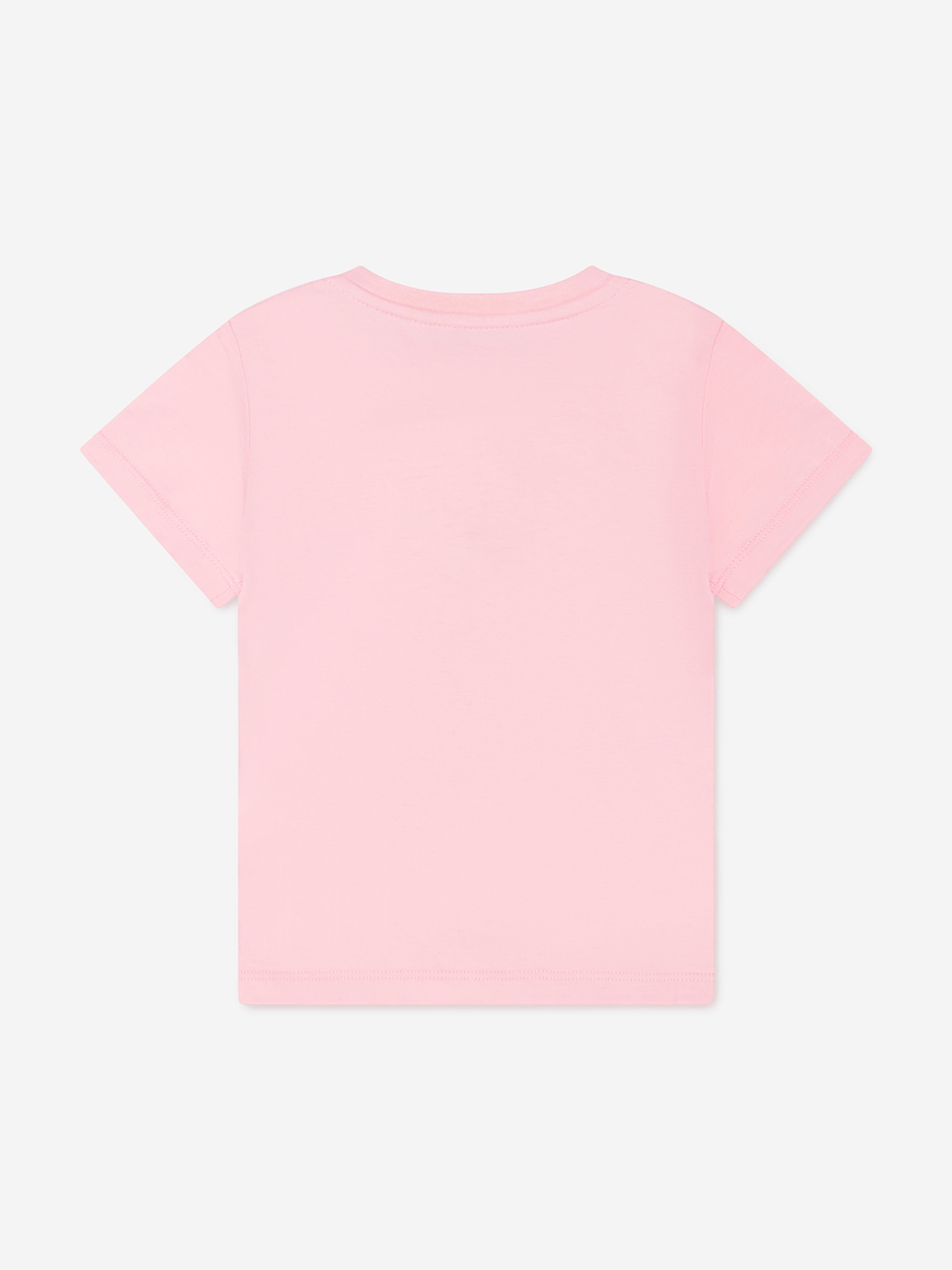 Baby Girls Apple T-Shirt in Pink