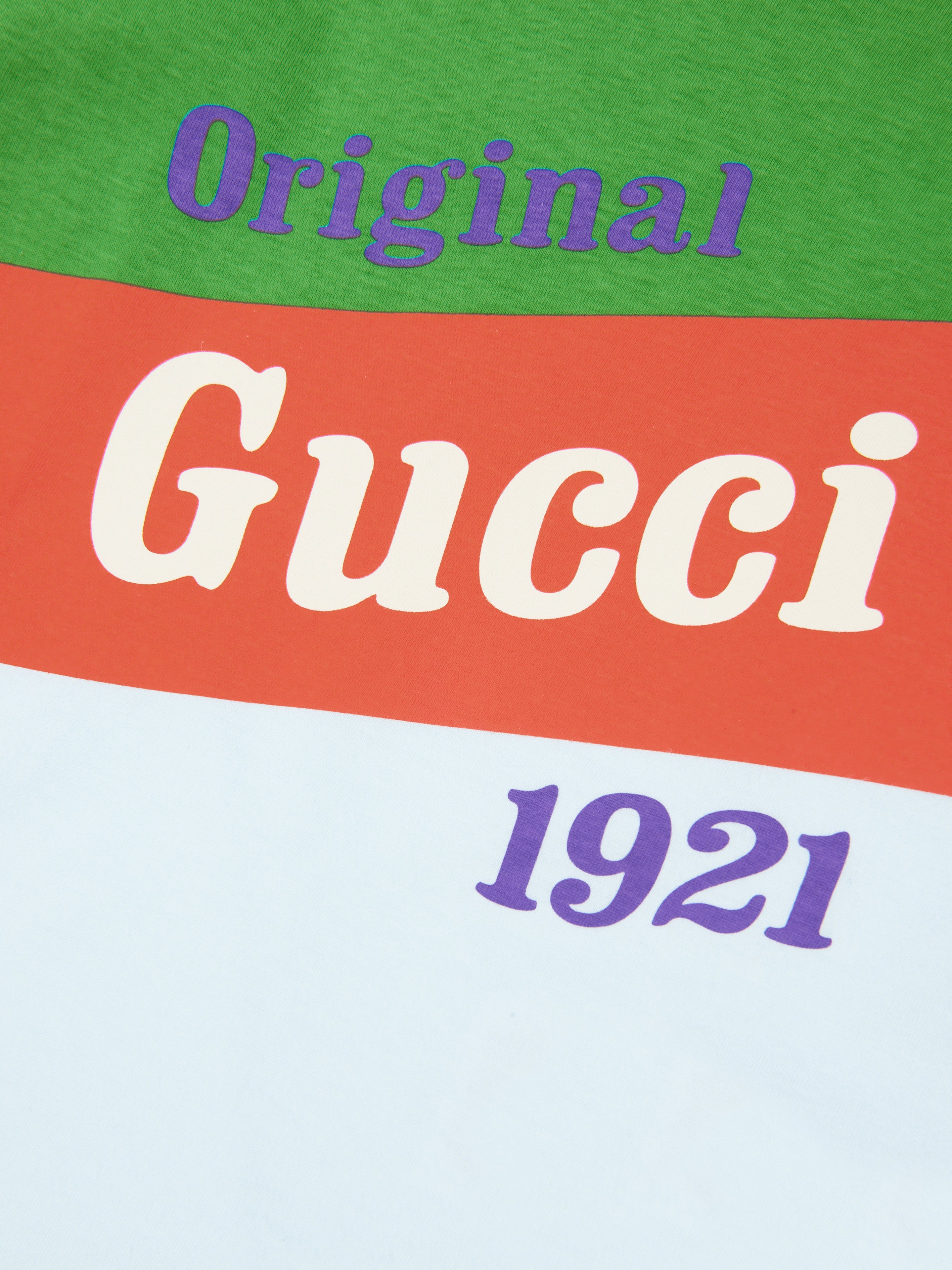 Kids Logo Print T-Shirt in Green