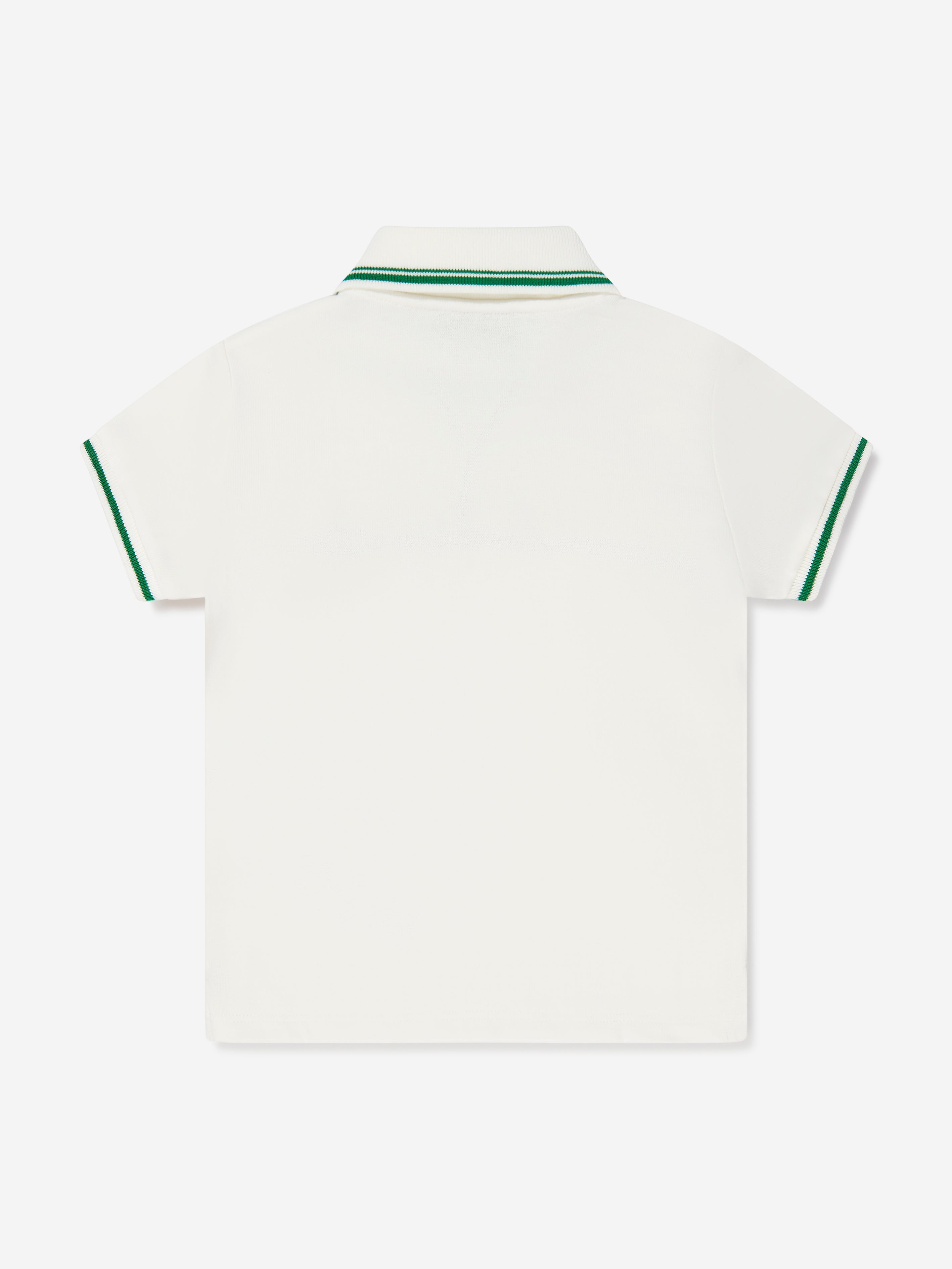 Baby Boys Logo Polo Shirt in White