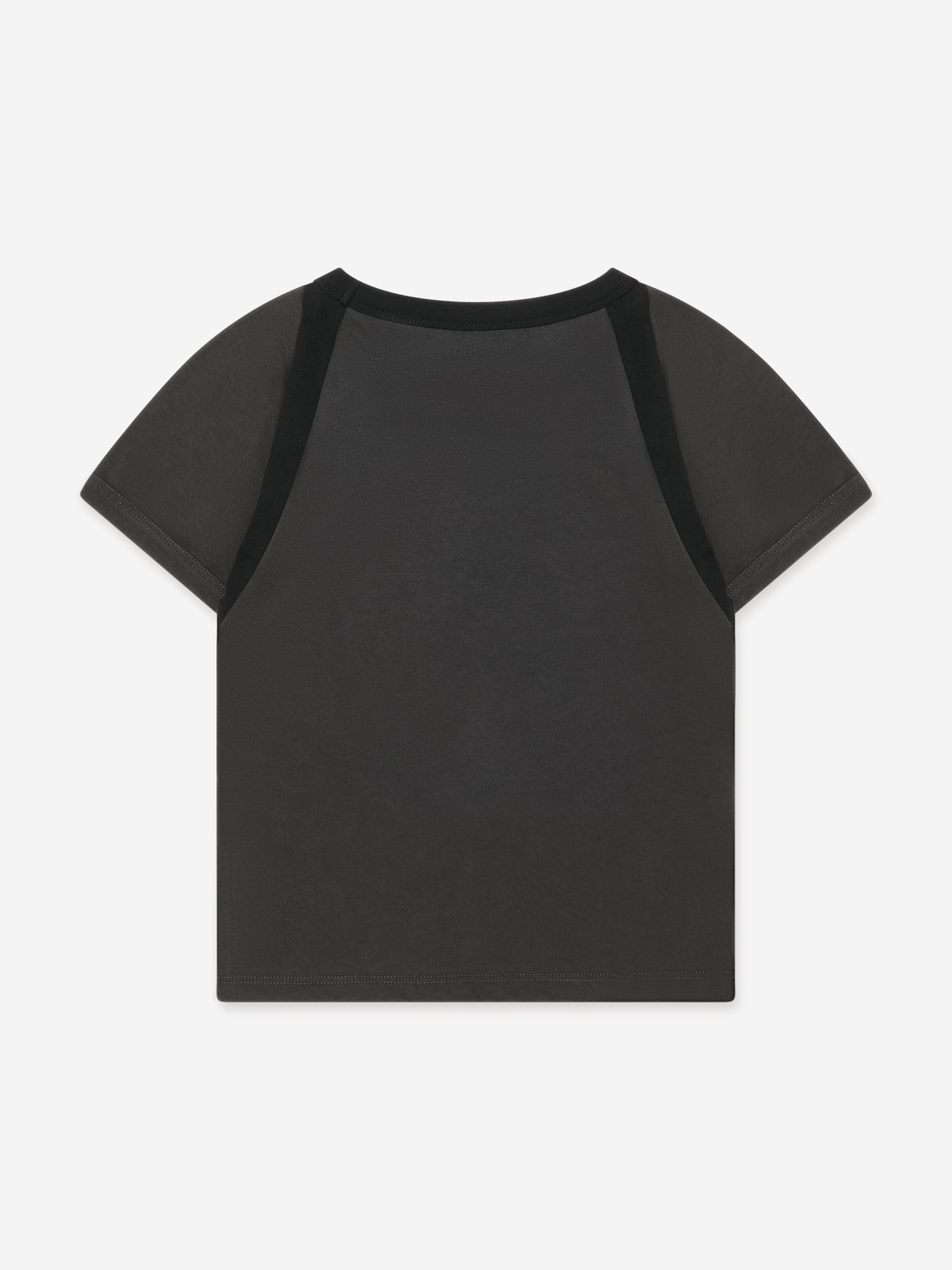 Boys Tiger Logo T-Shirt in Grey