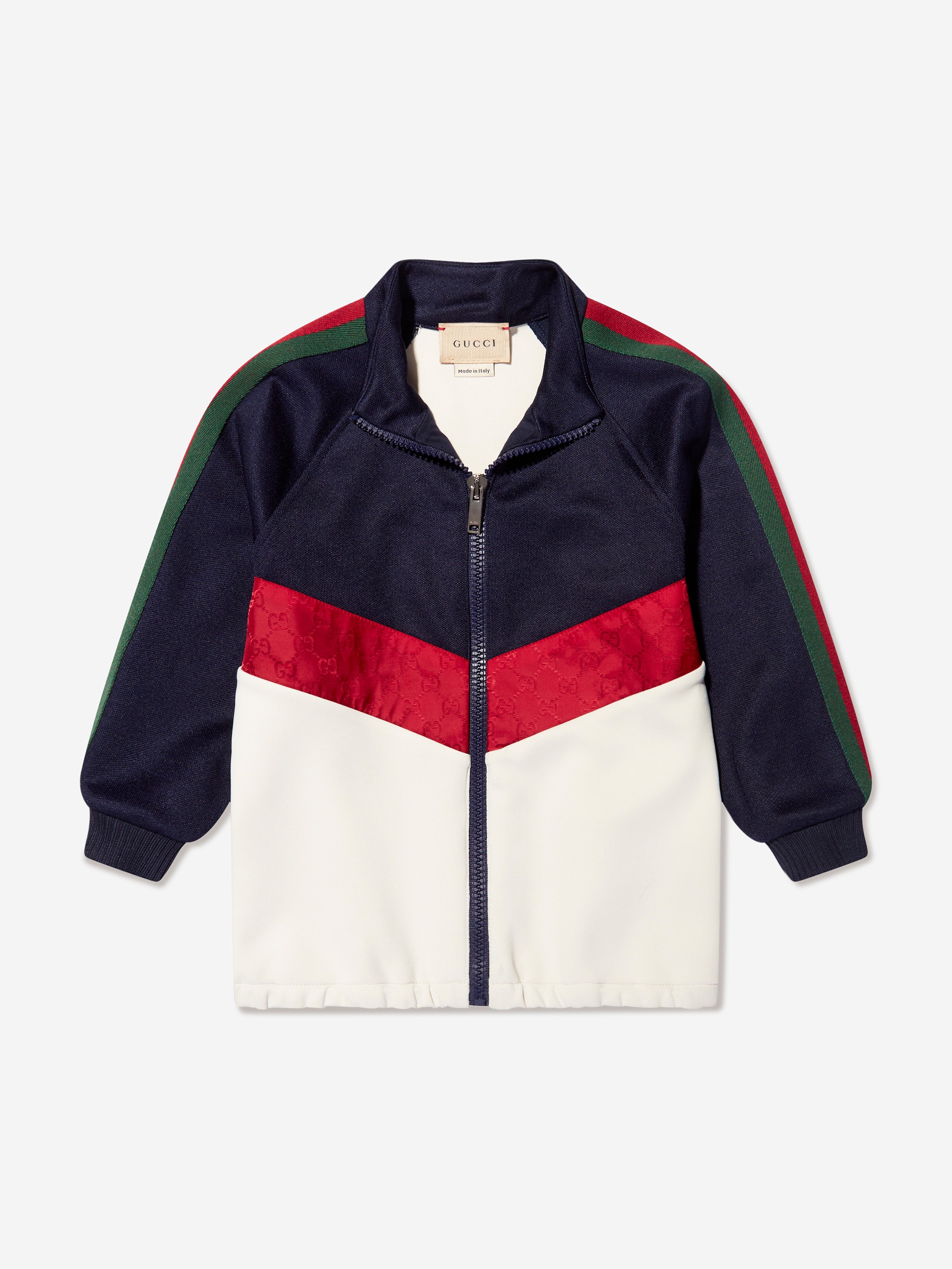 Baby Boys Zip Up Top in Navy