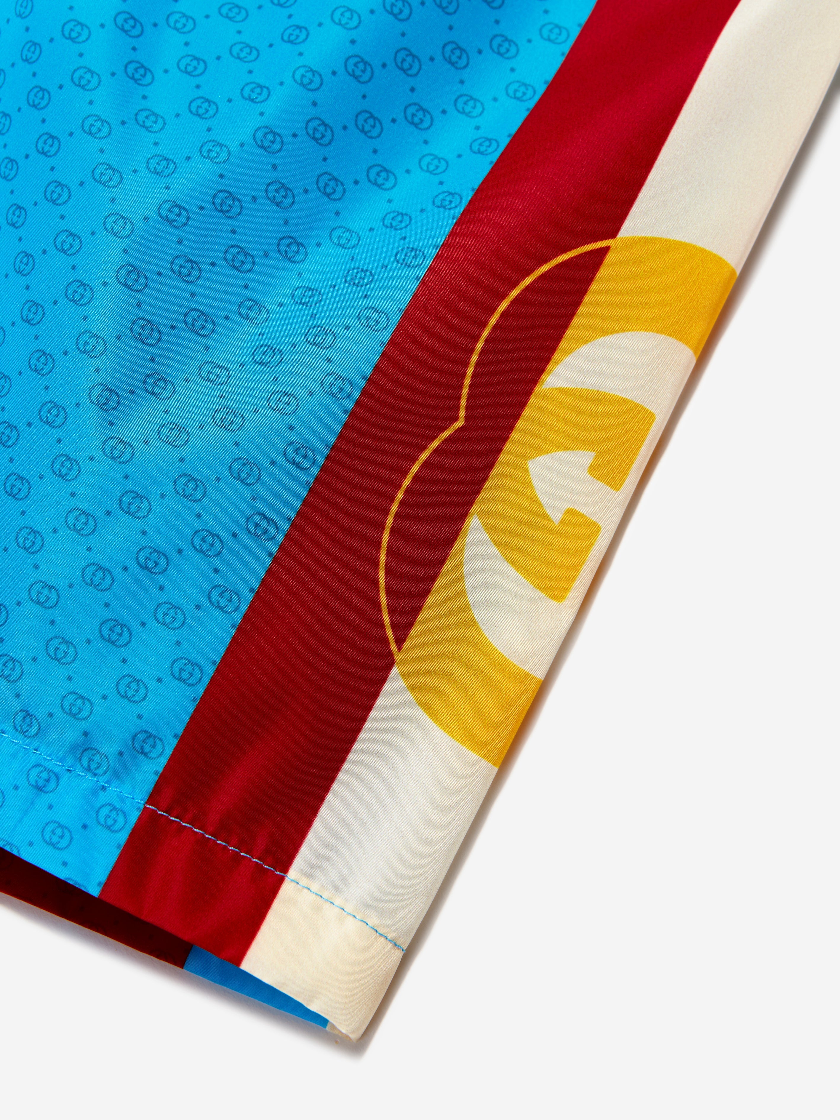 Boys Branded Swim Shorts in Blue