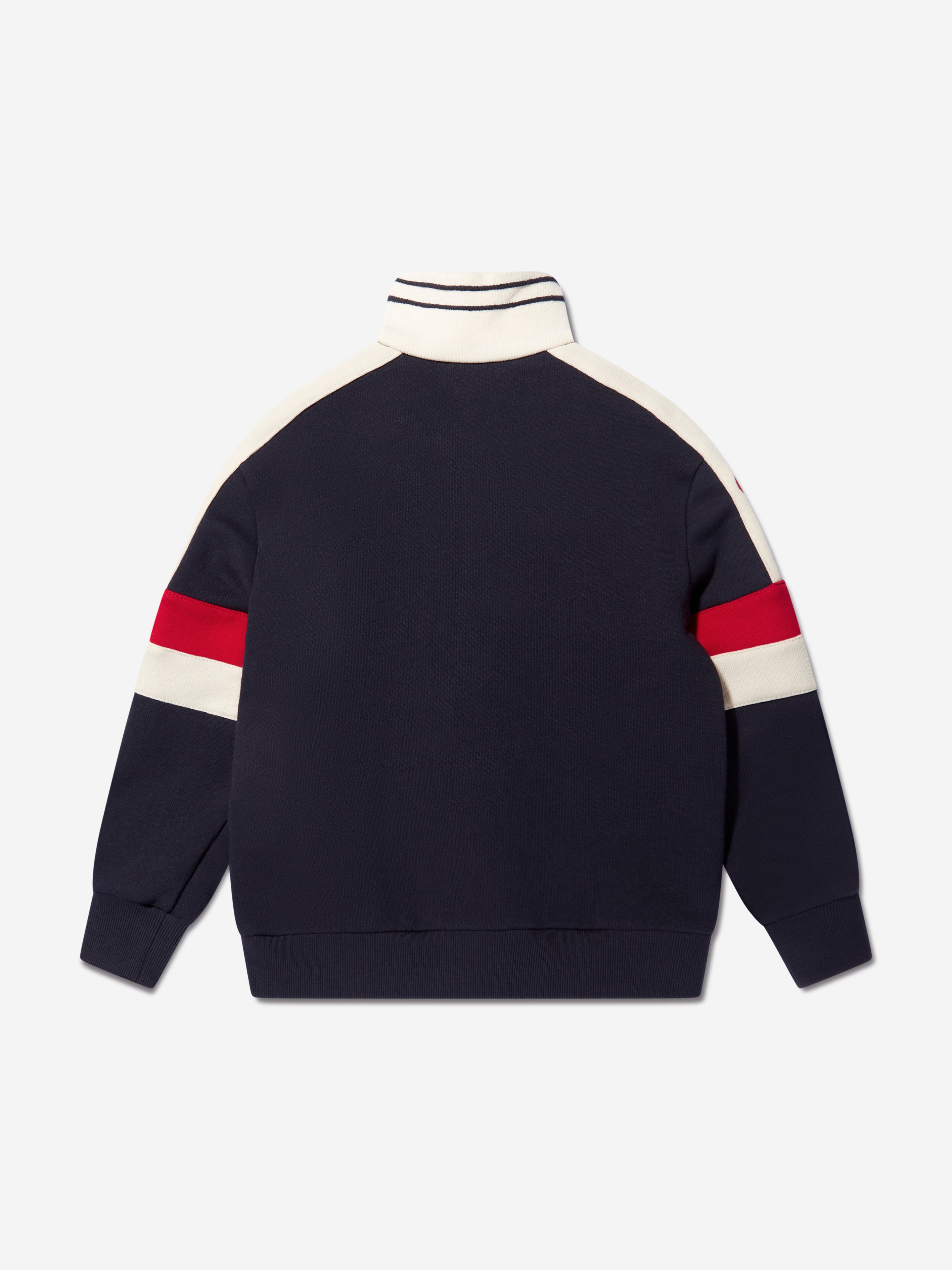 Boys Zip Up Top in Navy