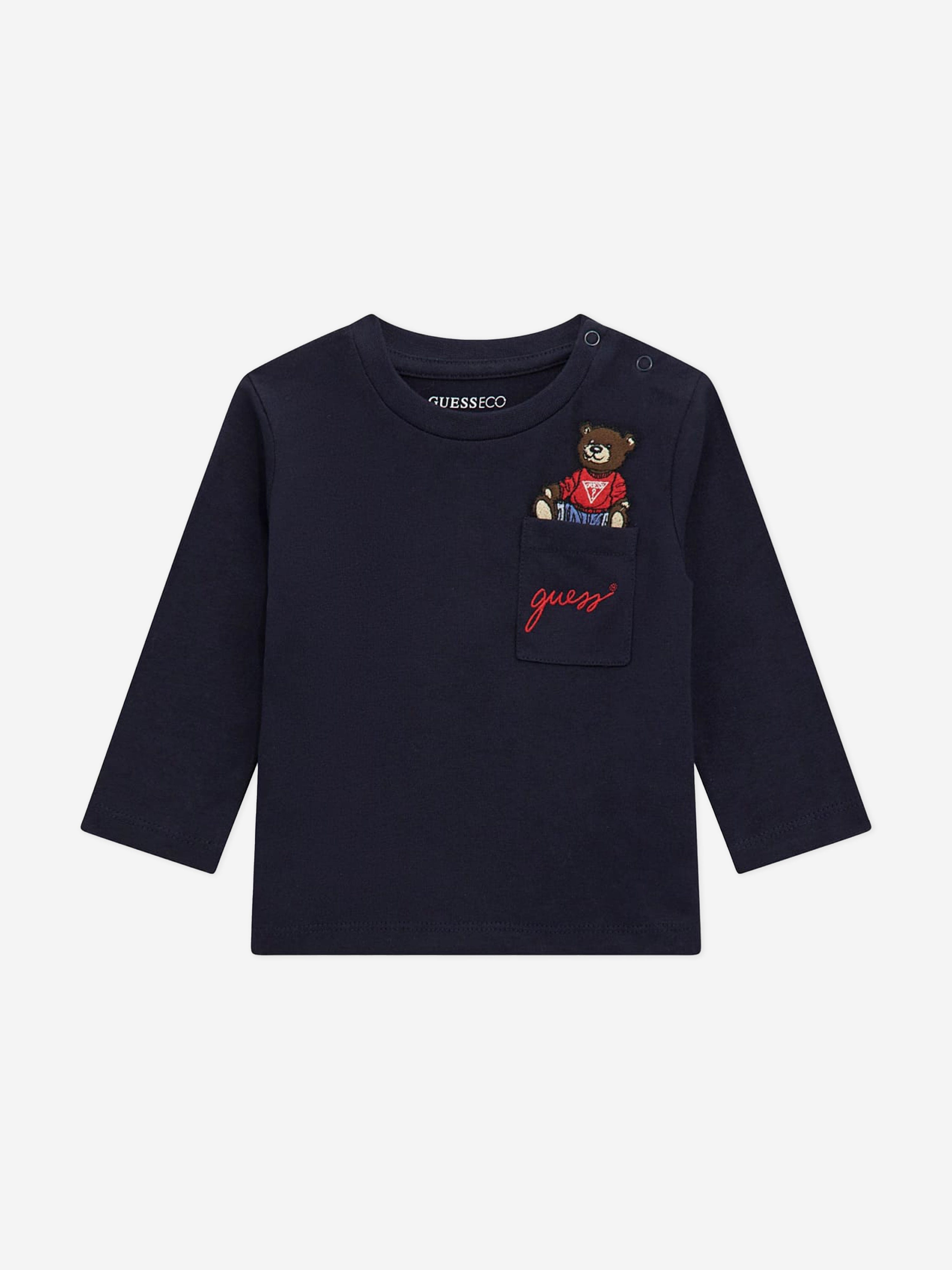 Baby Boys Long Sleeve T-Shirt in Blue