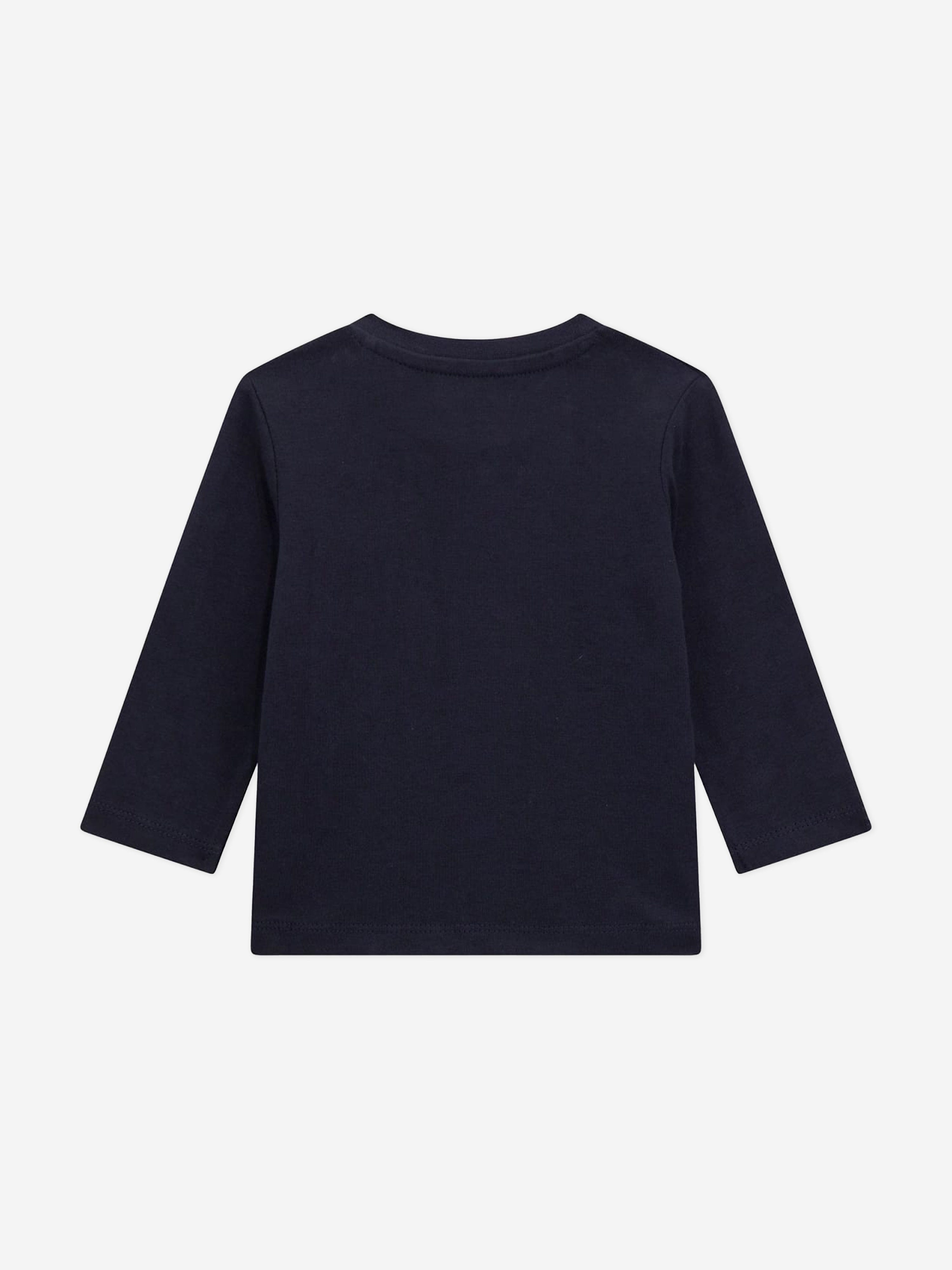 Baby Boys Long Sleeve T-Shirt in Blue
