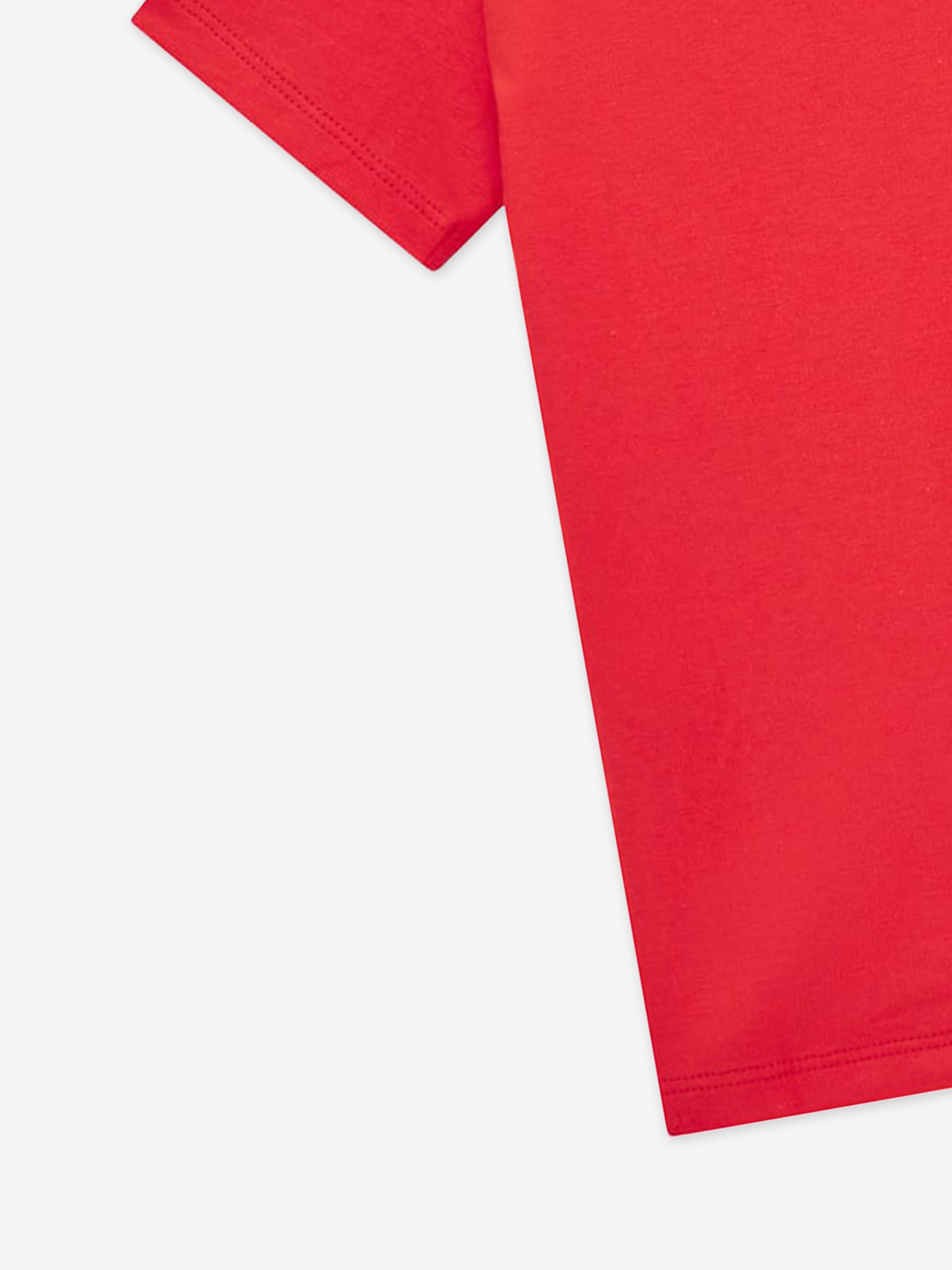 Boys Logo T-Shirt in Red