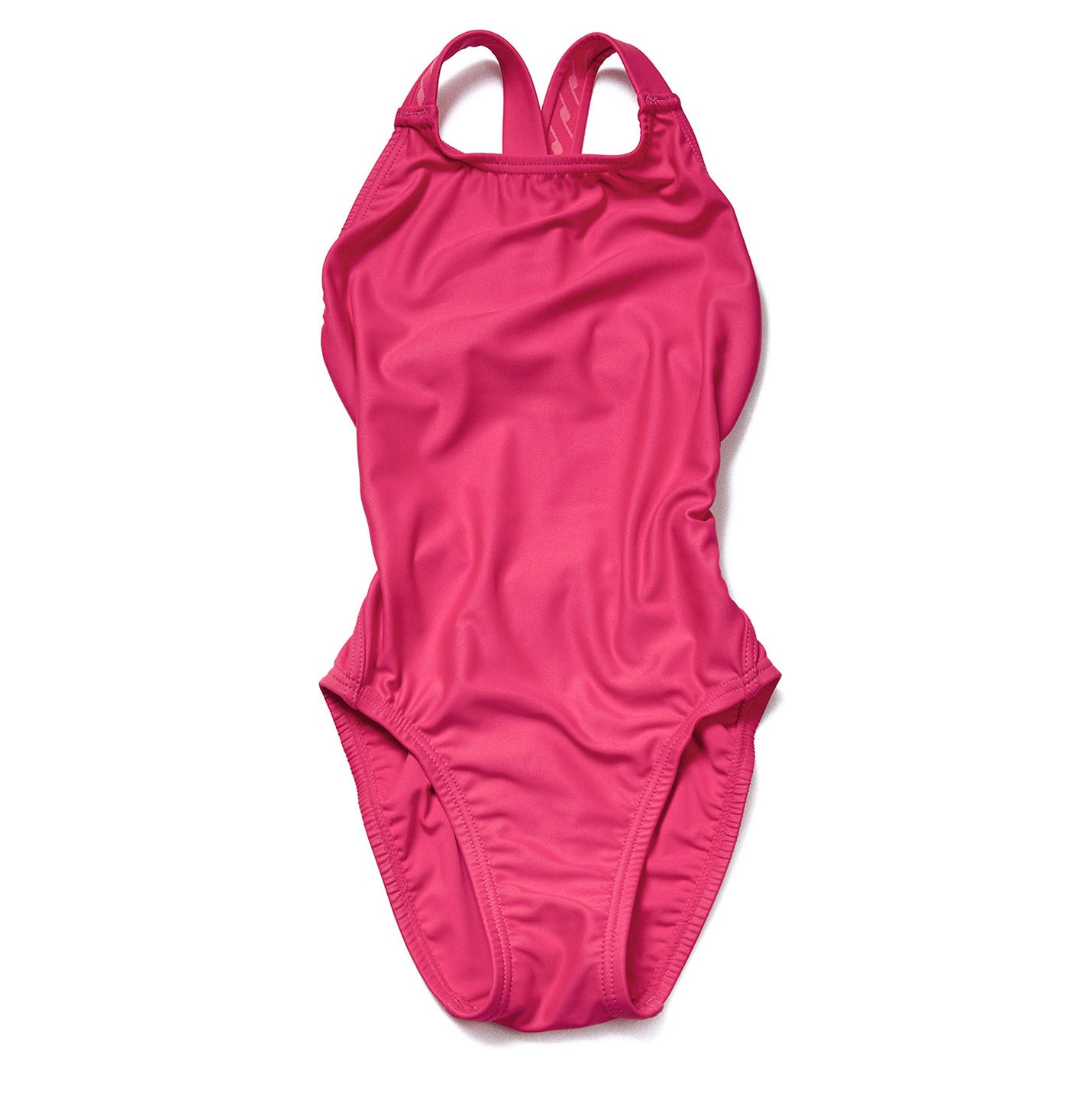 Girls Bright Pink Professional Swimsuit