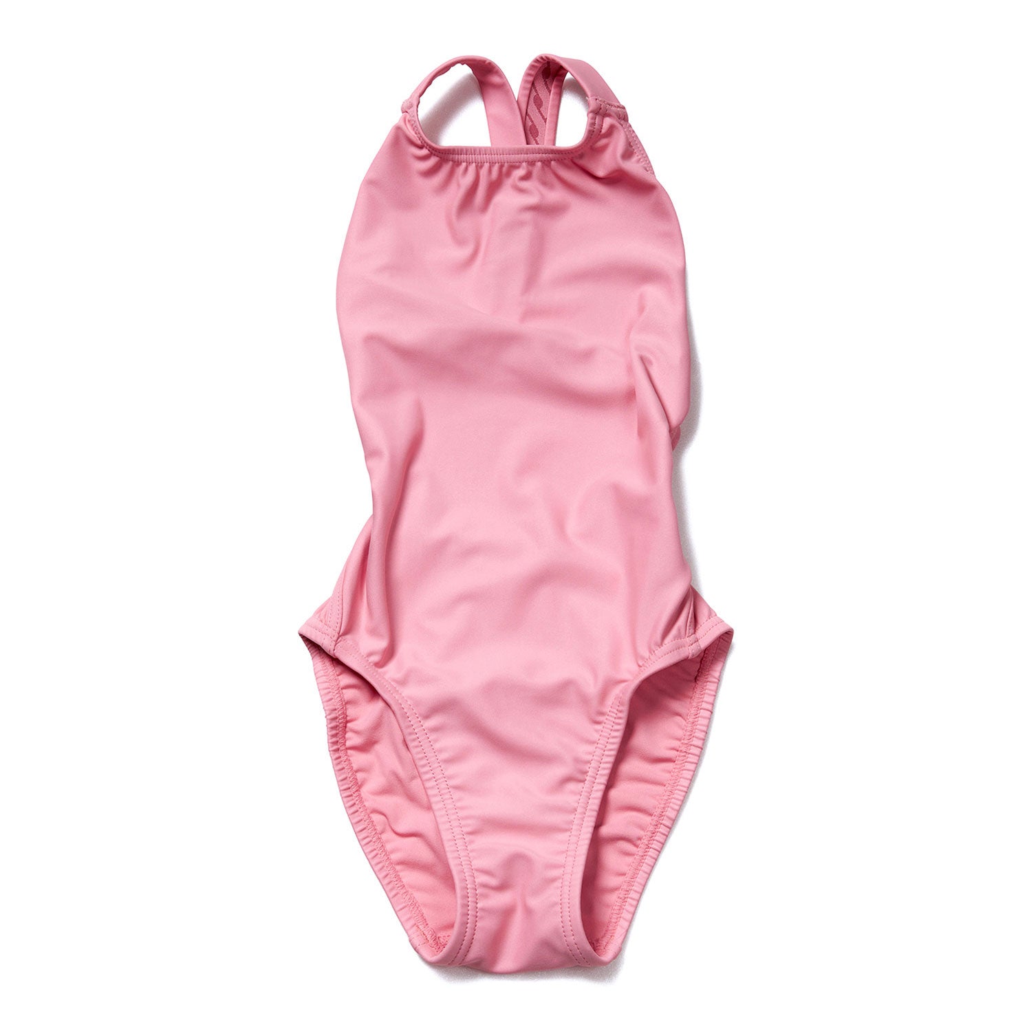 Girls Pink Professional Swimsuit